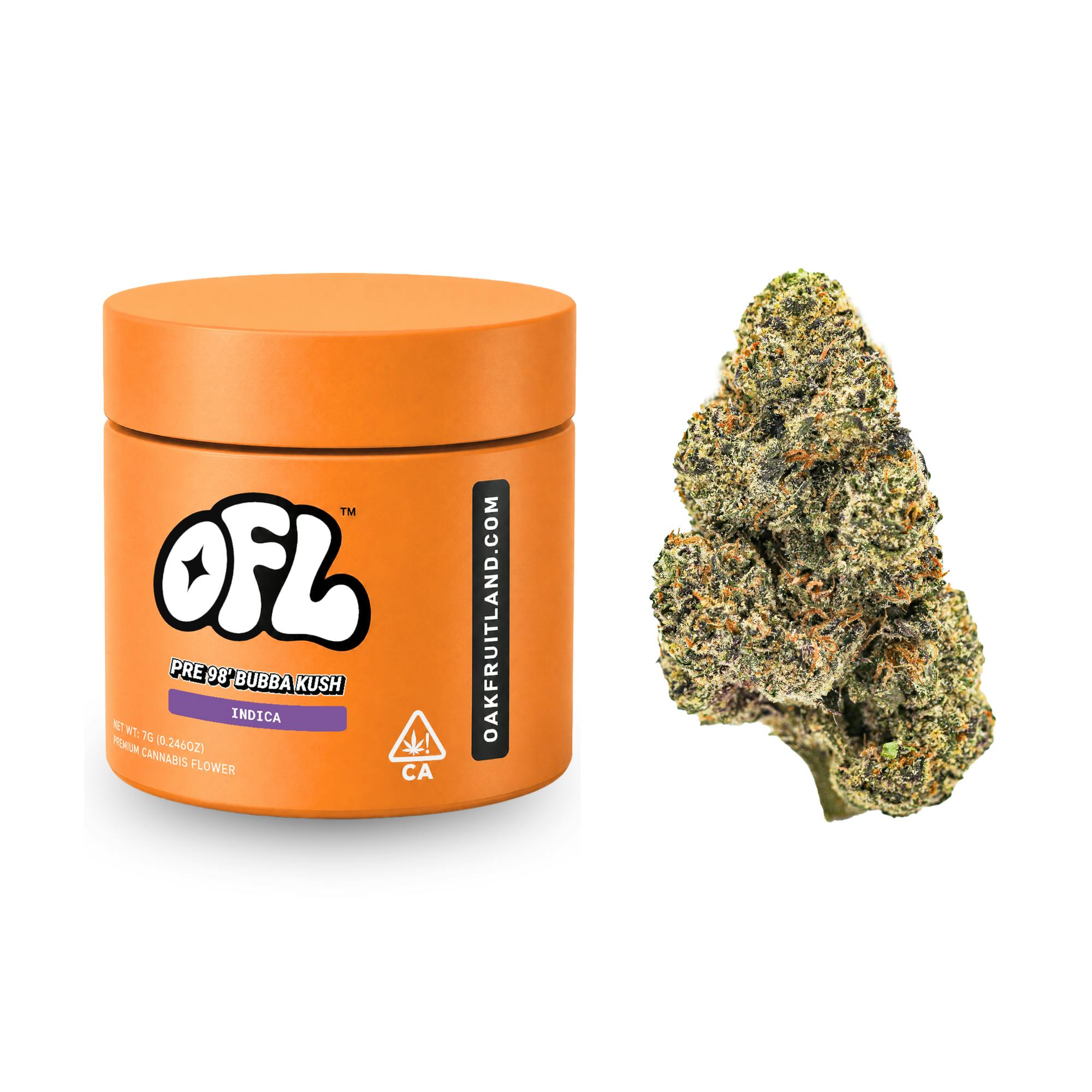 Oakfruitland (OFL): Pre 98 Bubba Kush