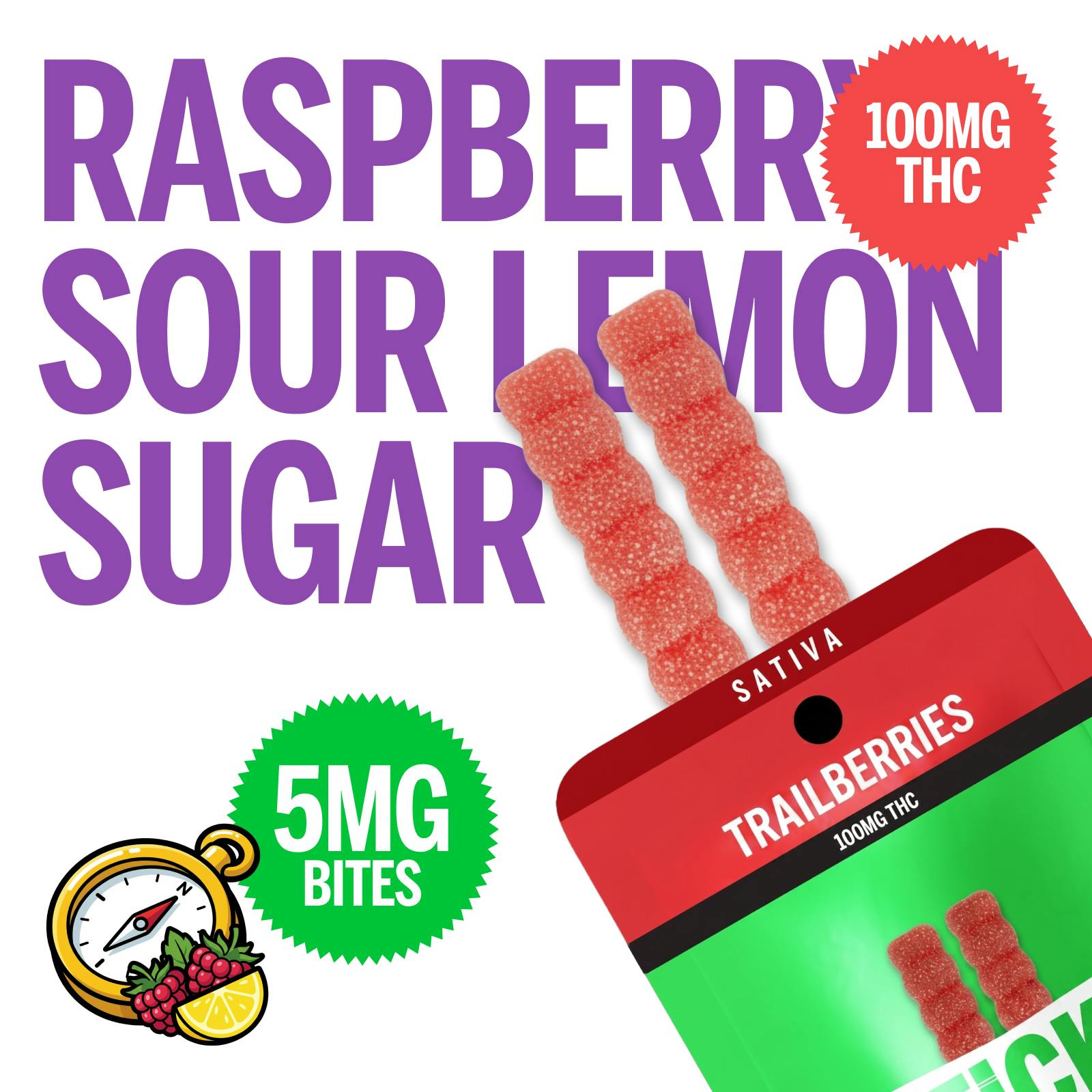 STICKS: Trailberries Sativa Gummies