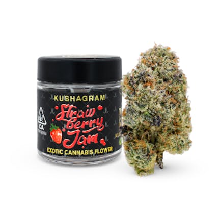 KUSHAGRAM: Strawberry Jam (Jar) - 3.5g