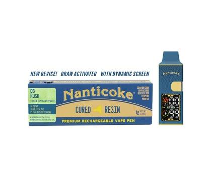 OG Kush | Cured Resin Disposable | 1g by Nanticoke