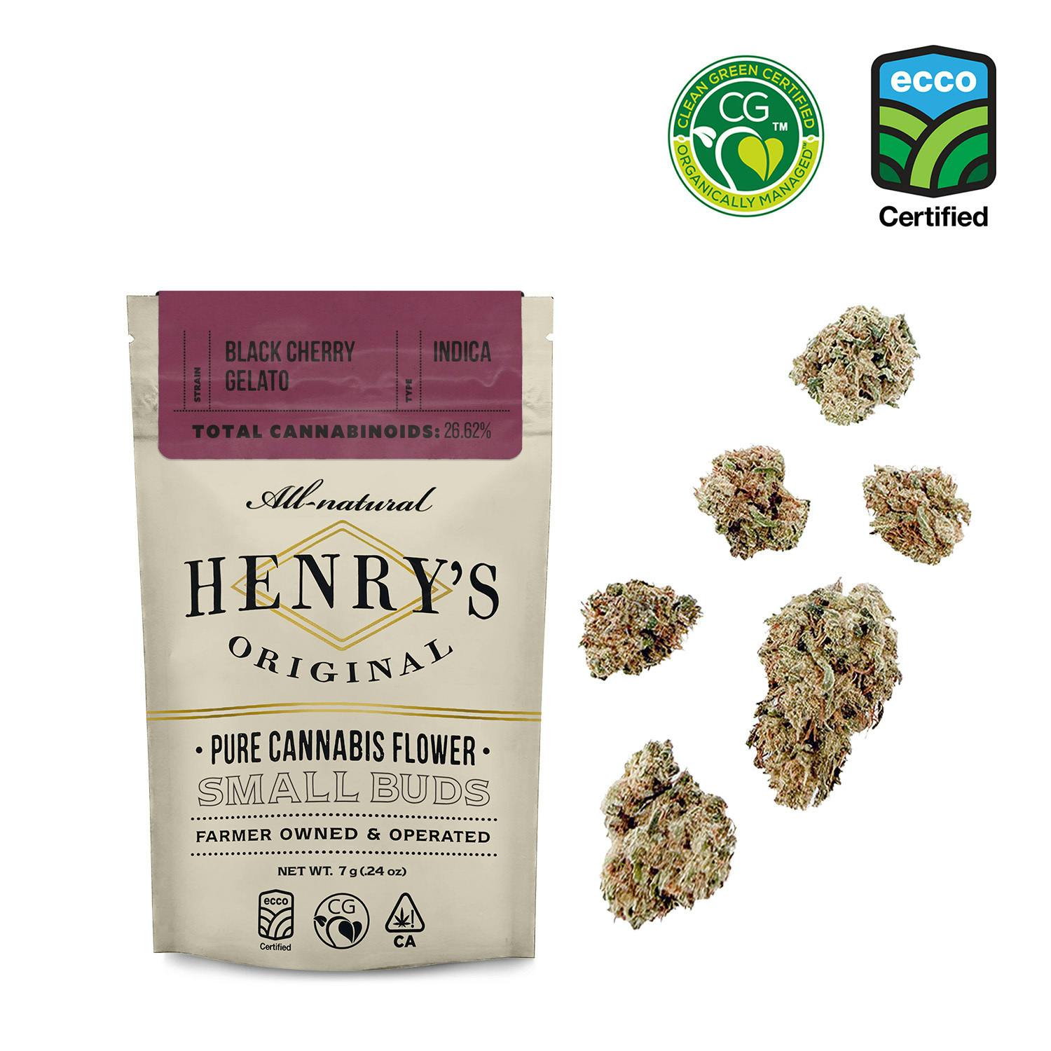 Henry's Original: Black Cherry Gelato