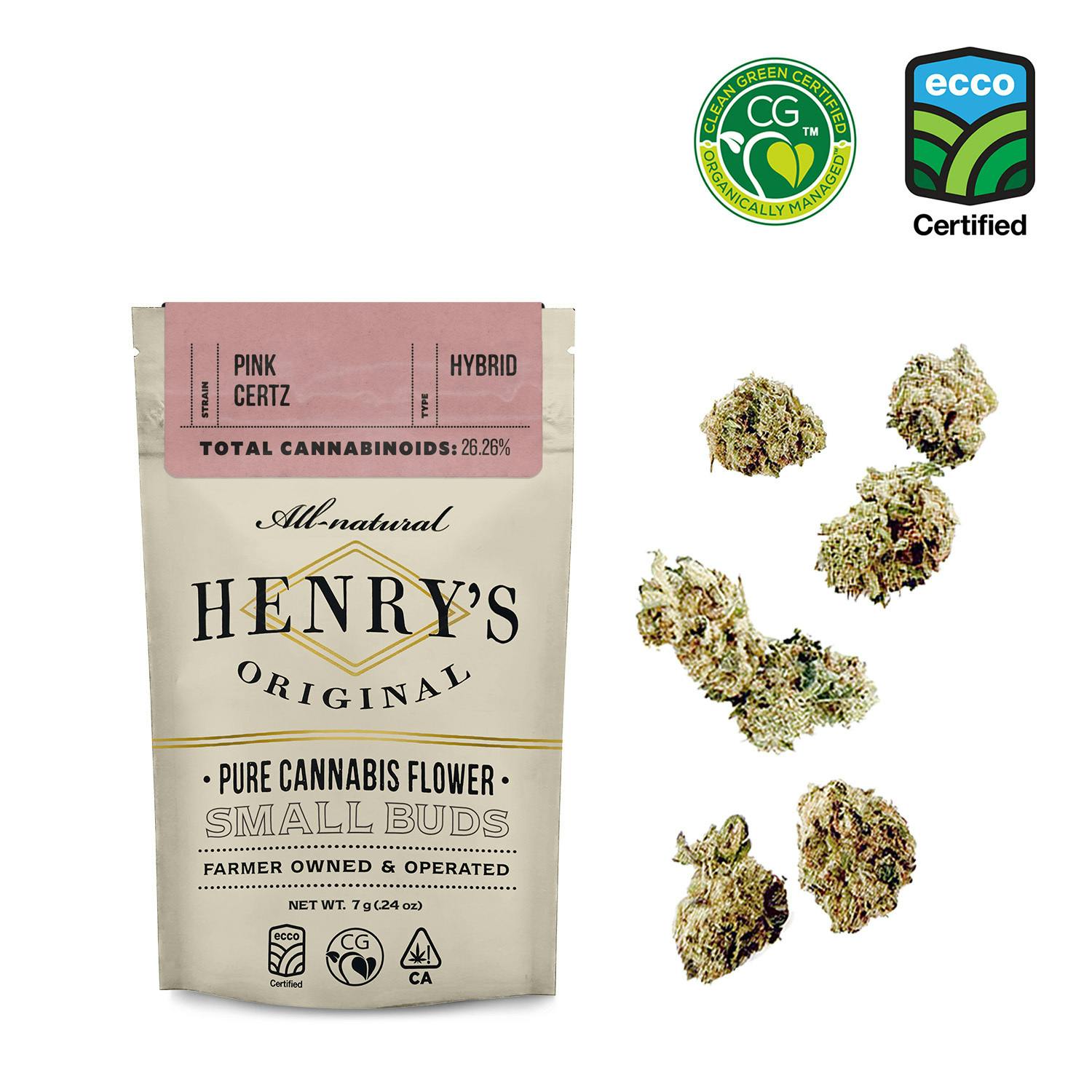 Henry's Original: Pouch Small Buds