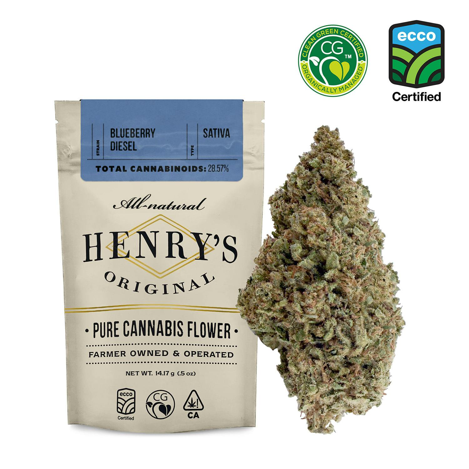 Henry's Original: Blueberry Diesel