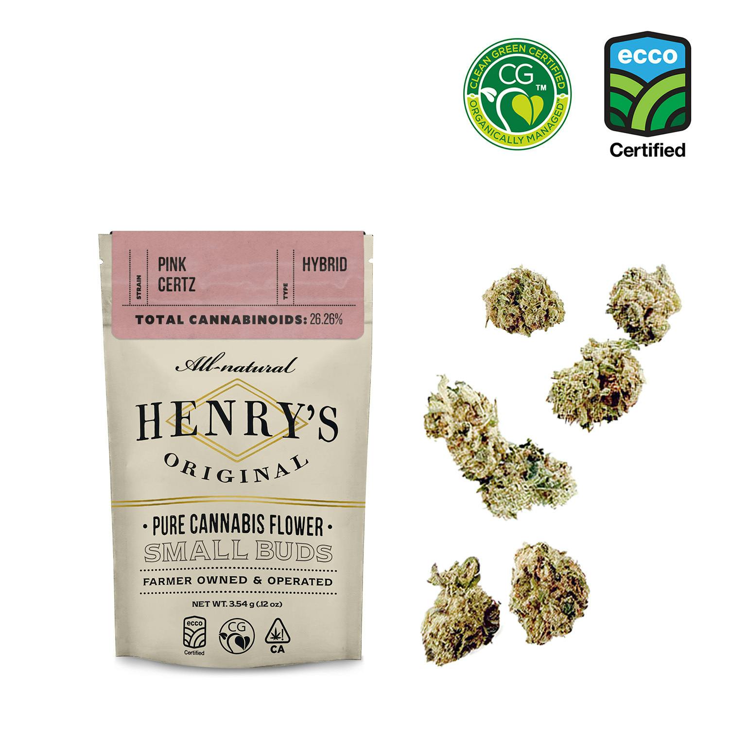 Henry's Original: Pouch Small Buds