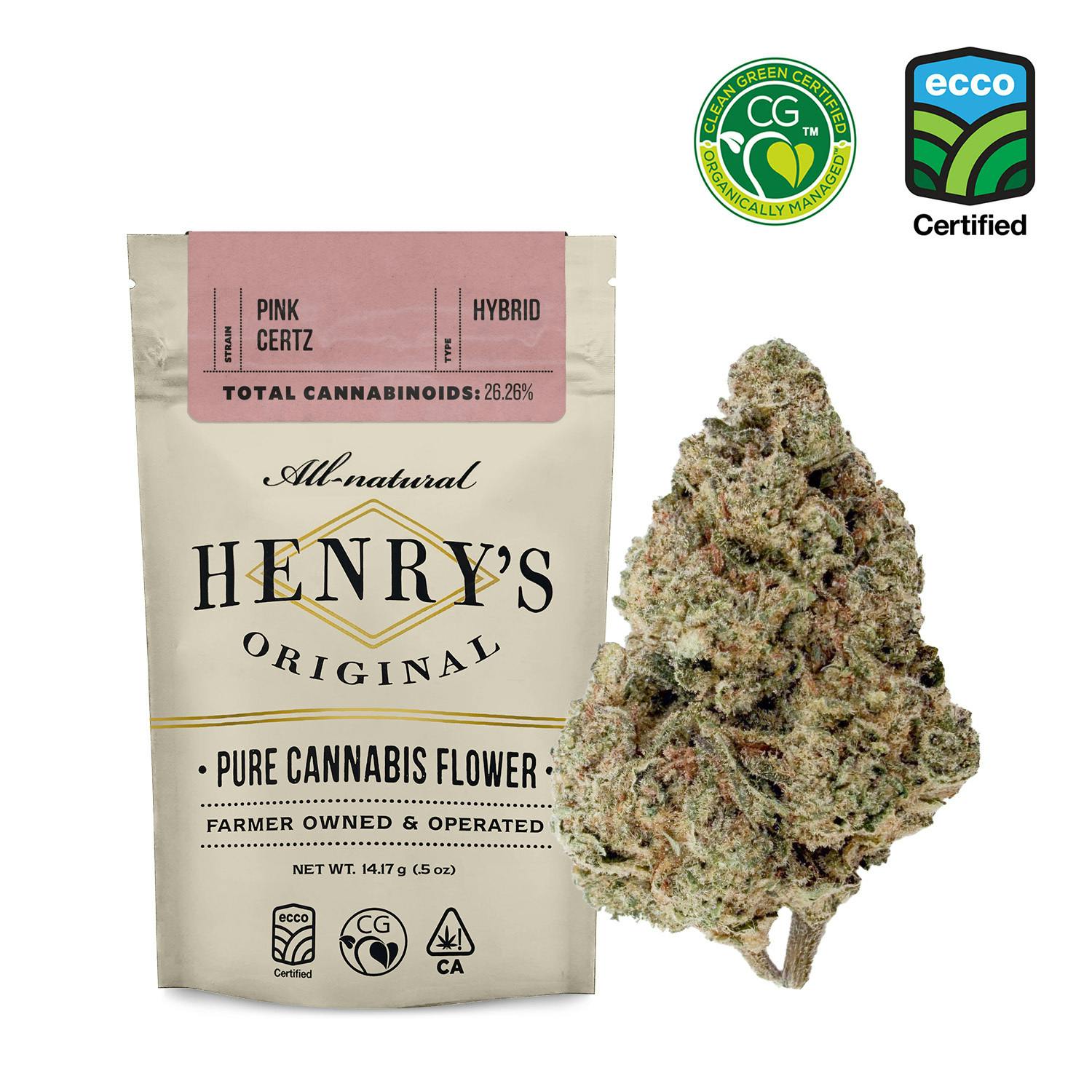 Henry's Original: Pink Certz