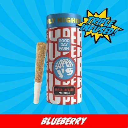 Blueberry x Dosado Sherbet | Super J's Infused Minis | 0.5g each | 4pk