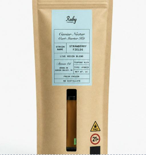 Strawberry Fields | Disposable Starter Kit | 1g