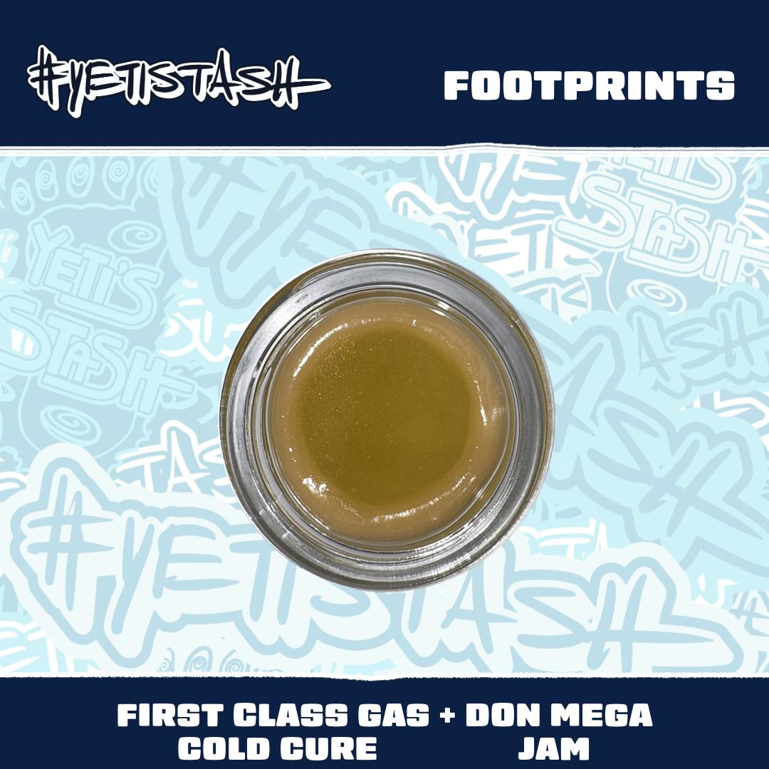 Yetistash | First Class Gas + Don Mega | Footprint | 2G Jar by Yeti Stash