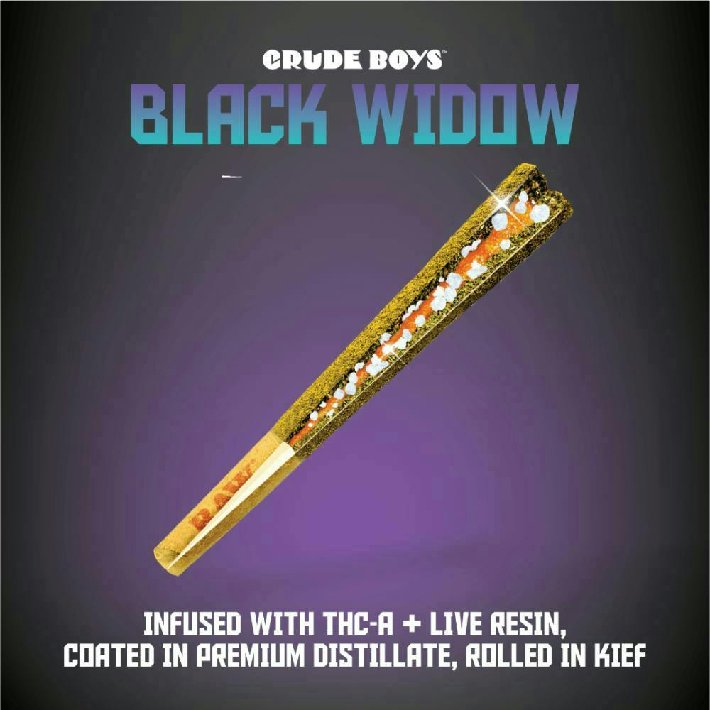 Dat Big Nasty | Black Widow Infused Joint | 1.3g