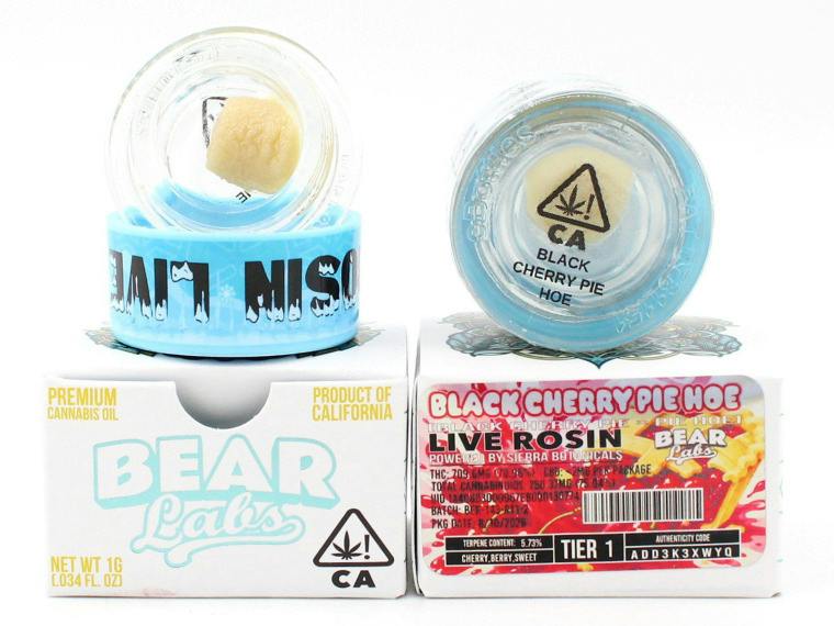 BEAR Labs - Black Cherry Pie Hoe - Rosin Tier 1
