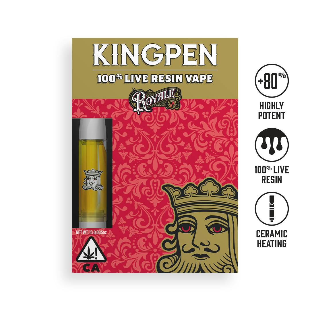 Kingpen | Royale | Amnesia | Live Resin | 1g