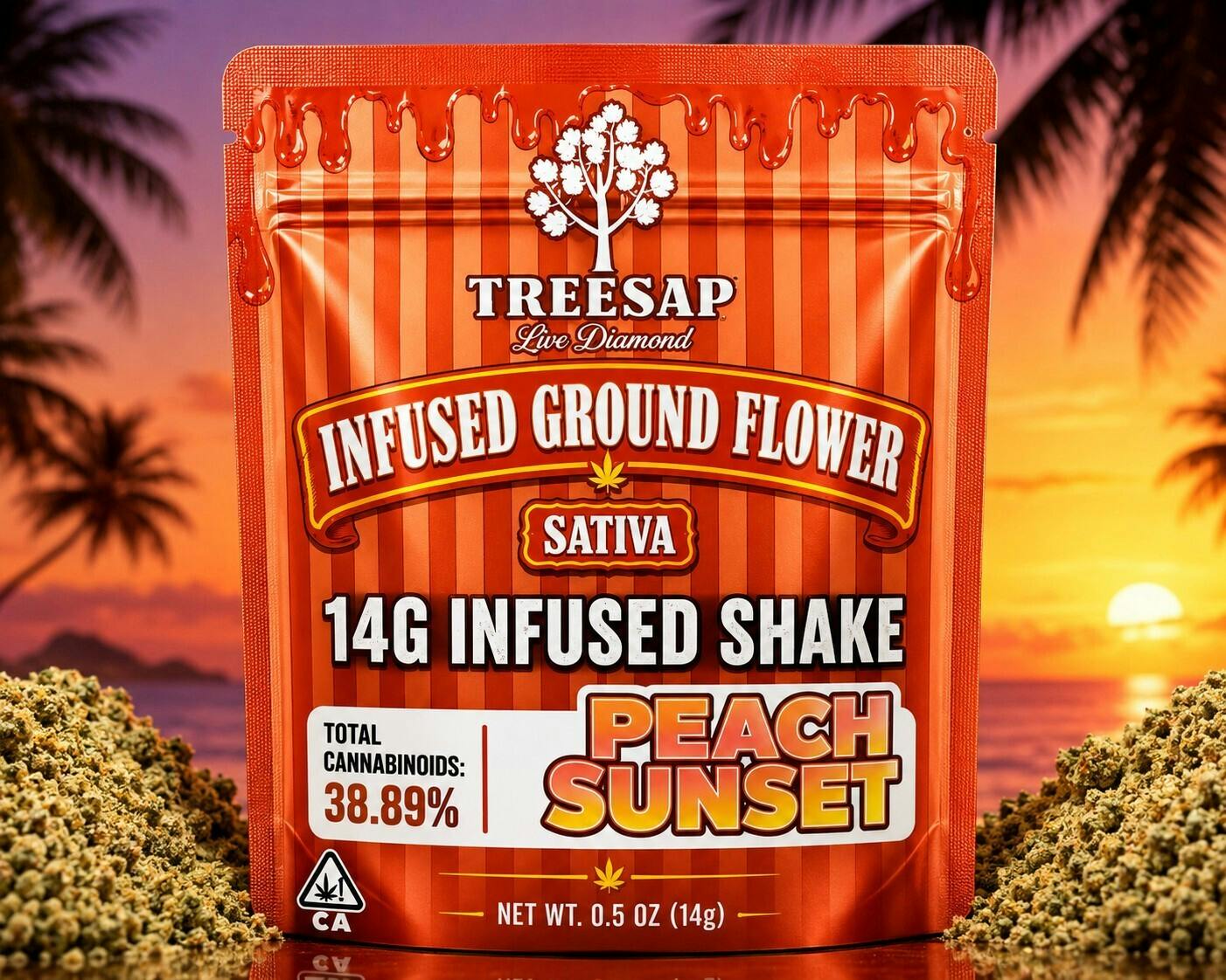 Treesap - CA: Peach Sunset