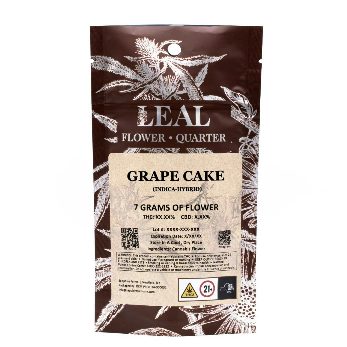 Grape Cake | Big Buds | 7g by Leal