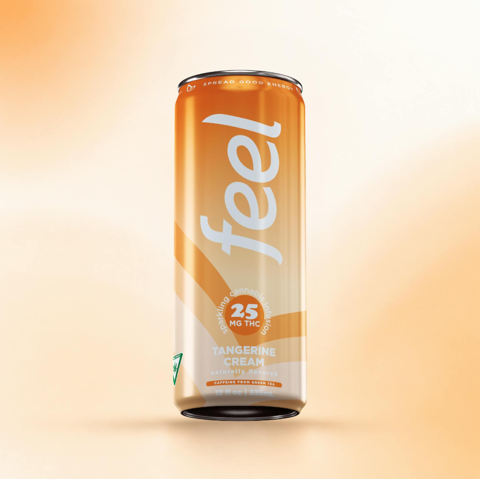 Feel | Tangerine Cream | 25mg