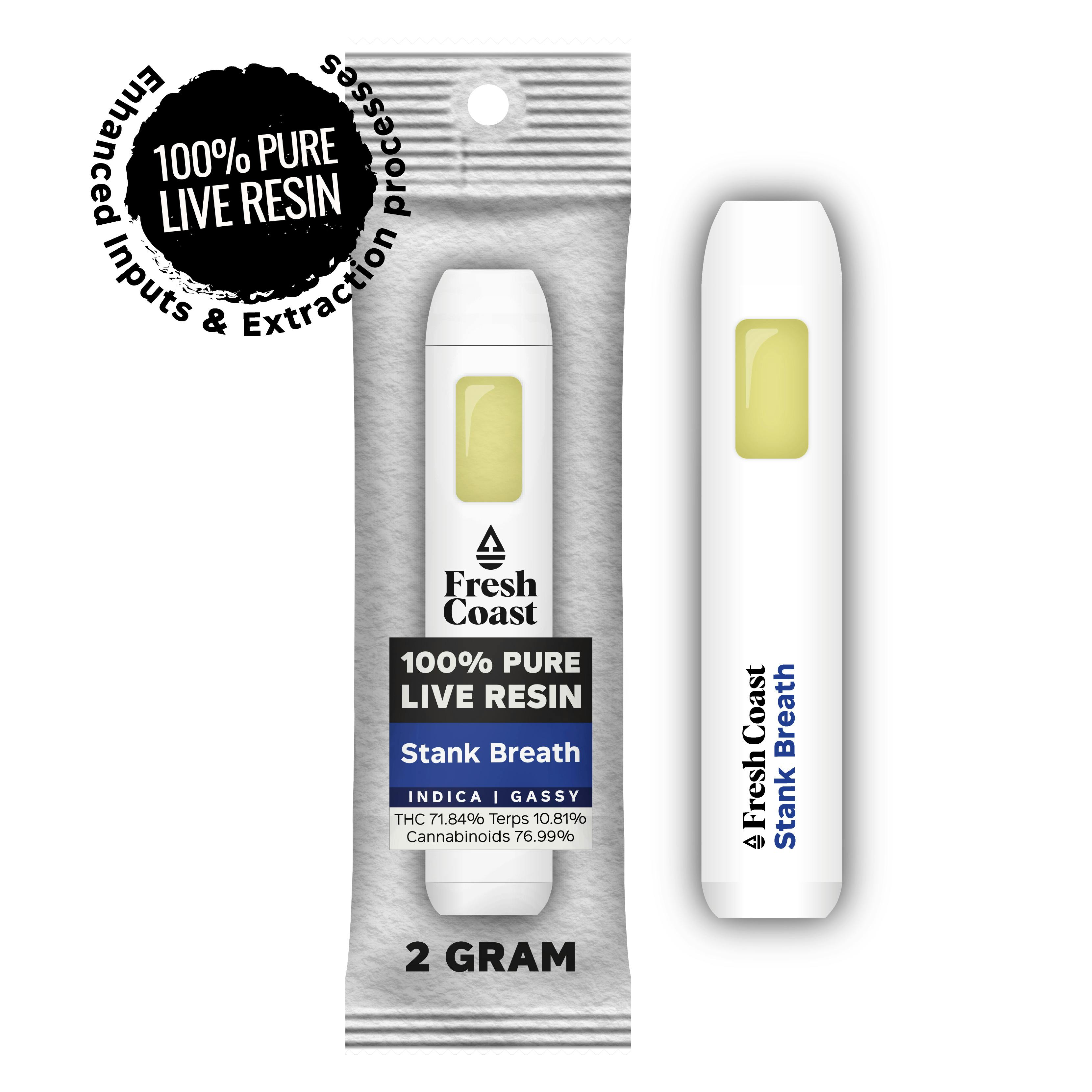 Stank Breath | Live Resin Disposable | 2g