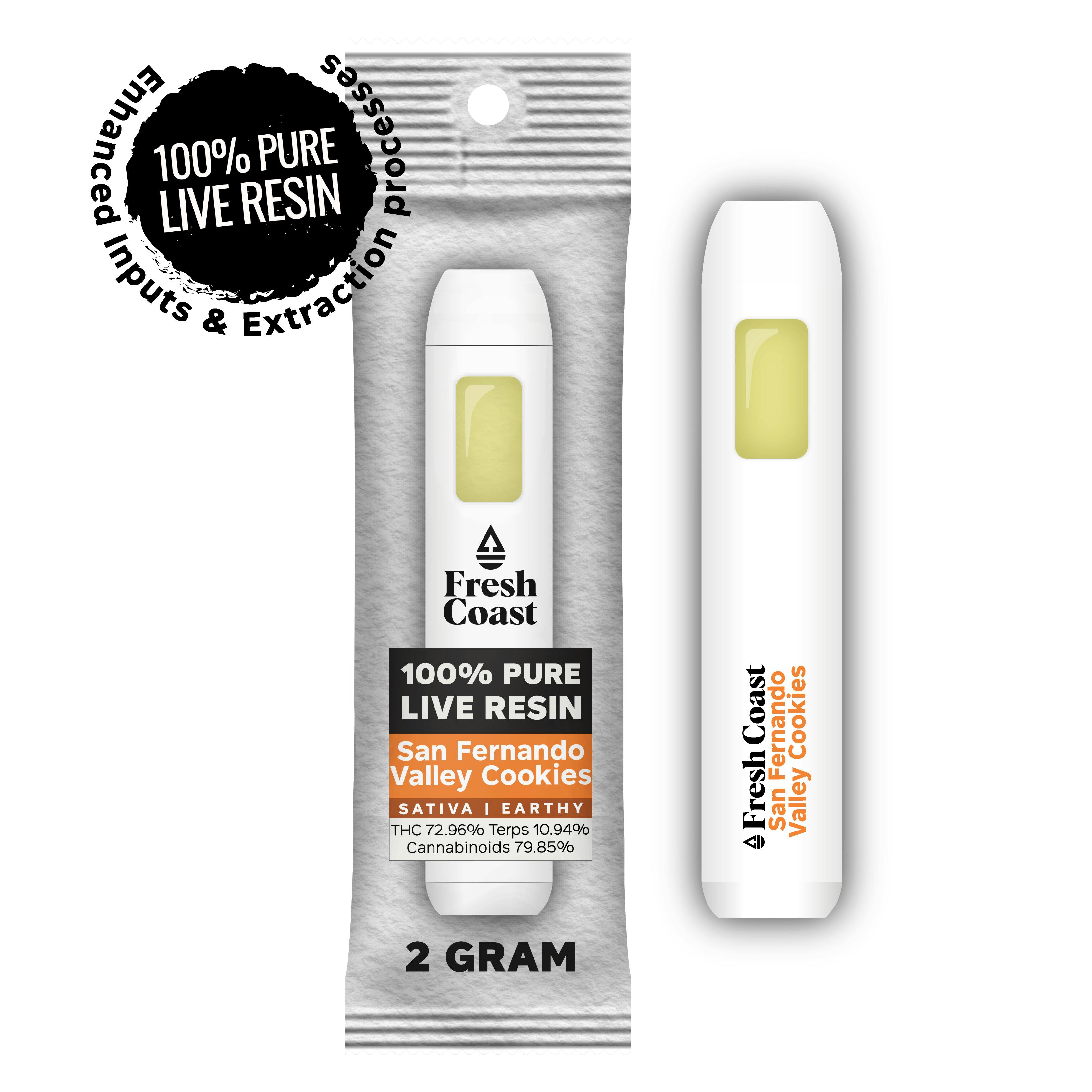 San Fernando Valley Cookies | Live Resin Disposable | 2g