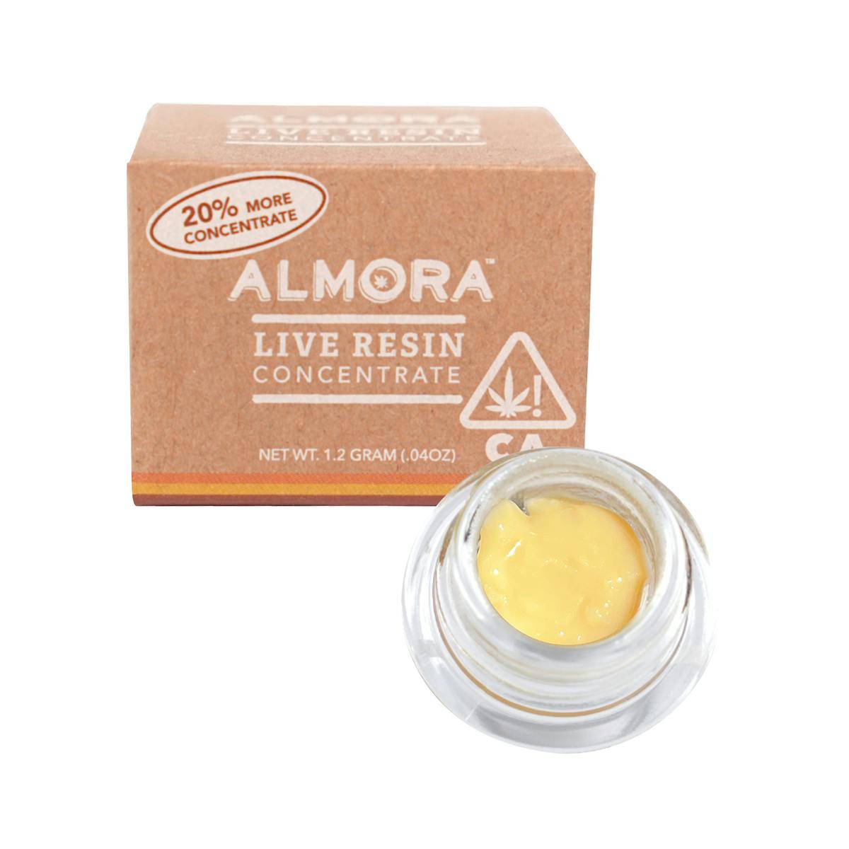 ALMORA: Pressure Live Resin Badder - 1.2g