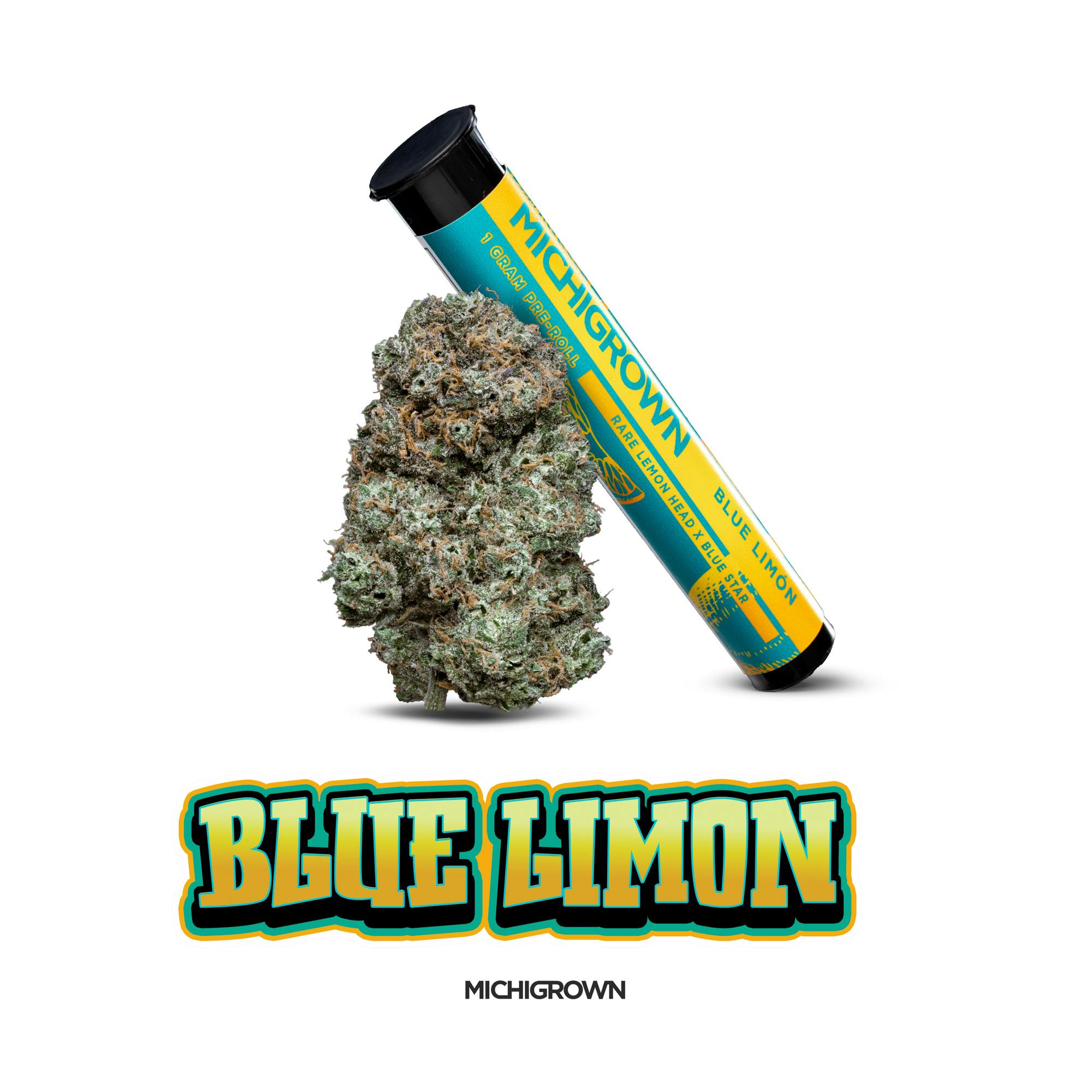 BLUE LIMON - 1 GRAM PREMIUM PRE ROLL by MICHIGROWN