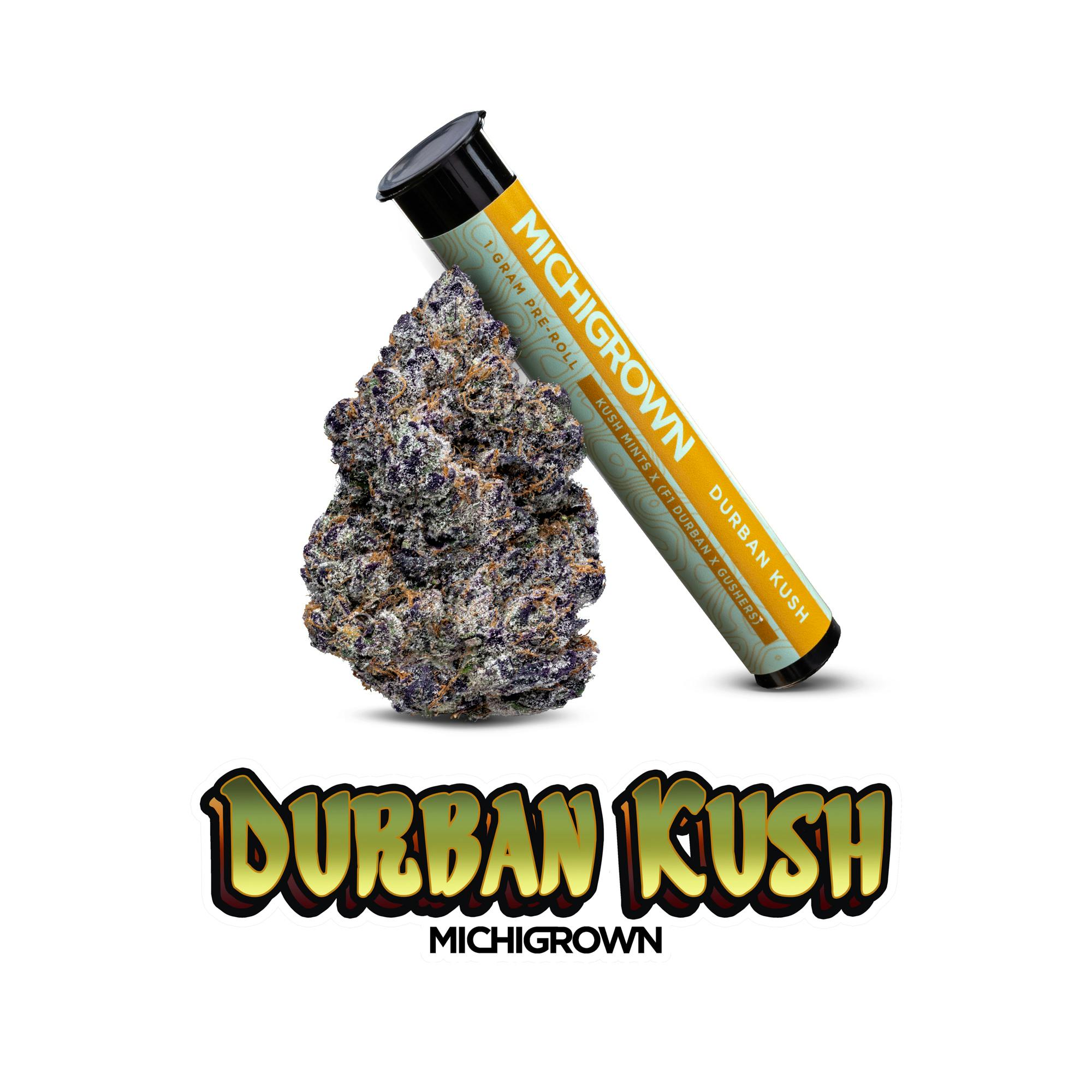 DURBAN KUSH - 1 GRAM PREMIUM PRE ROLL by MICHIGROWN