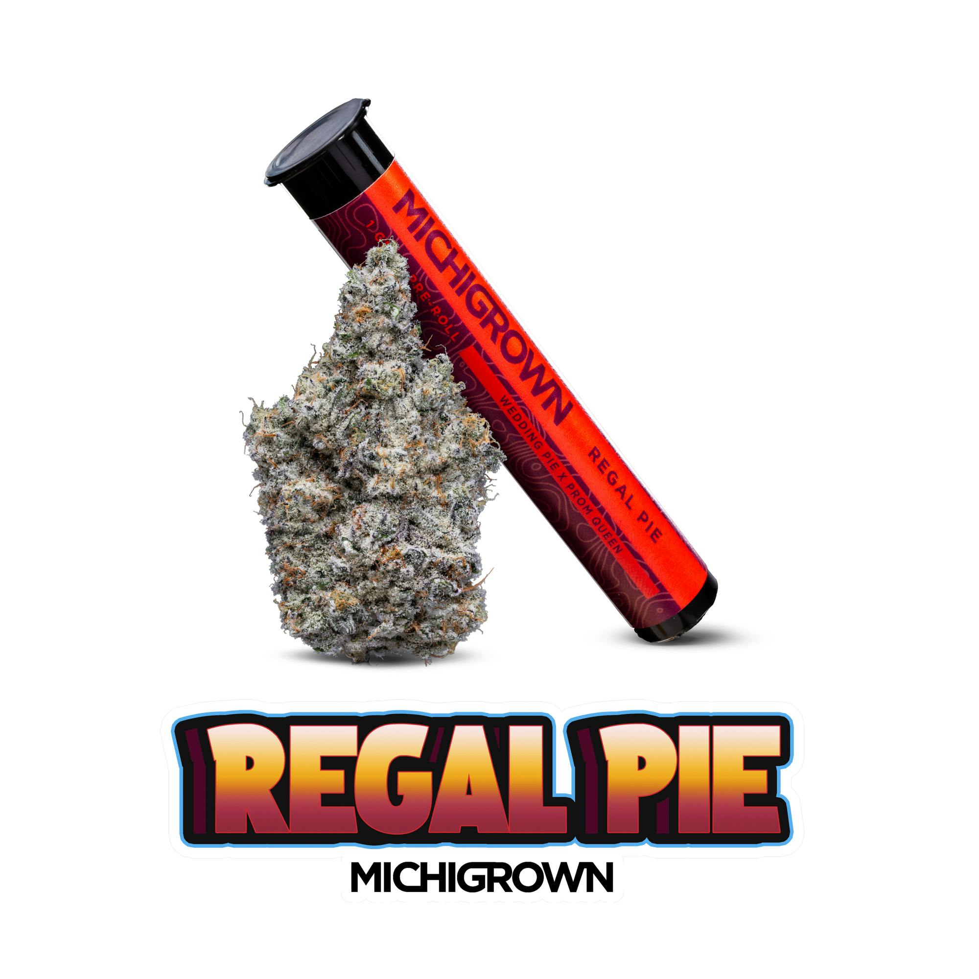 REGAL PIE - 1 GRAM PREMIUM PRE ROLL by MICHIGROWN