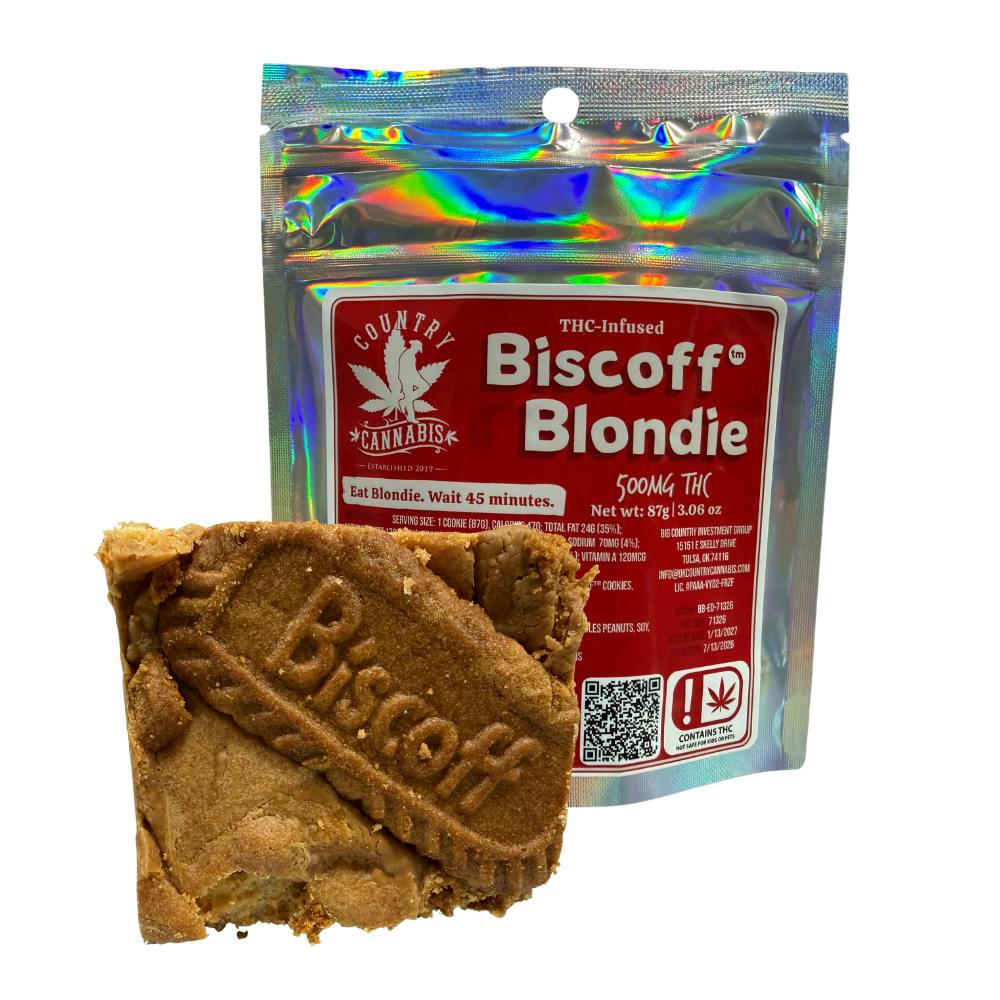 Biscoff Blondie | 500MG