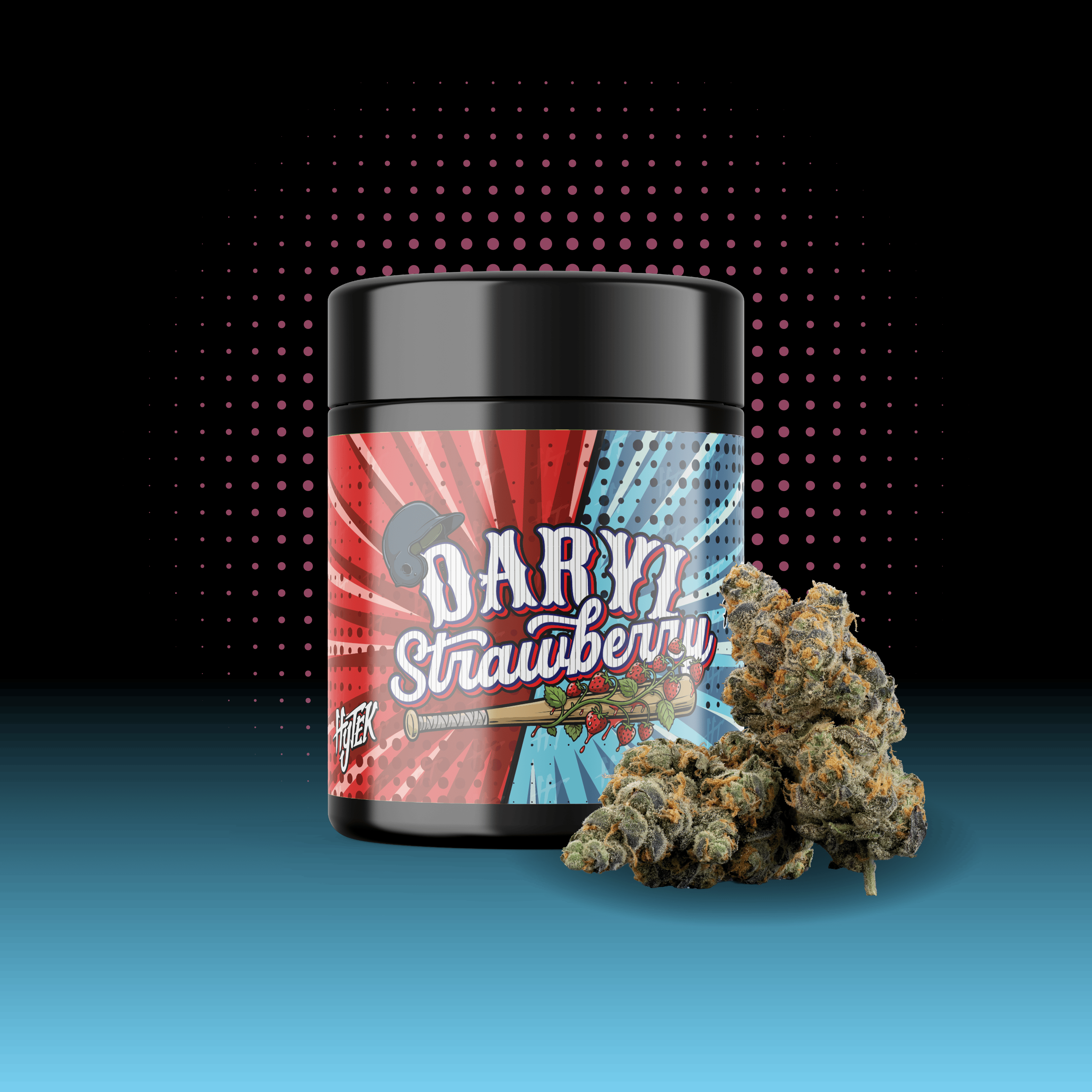 HYTEK | DARYL STRAWBERRY | PREPACKED 1/2 OZ JAR | 14g (Copy) by Hytek