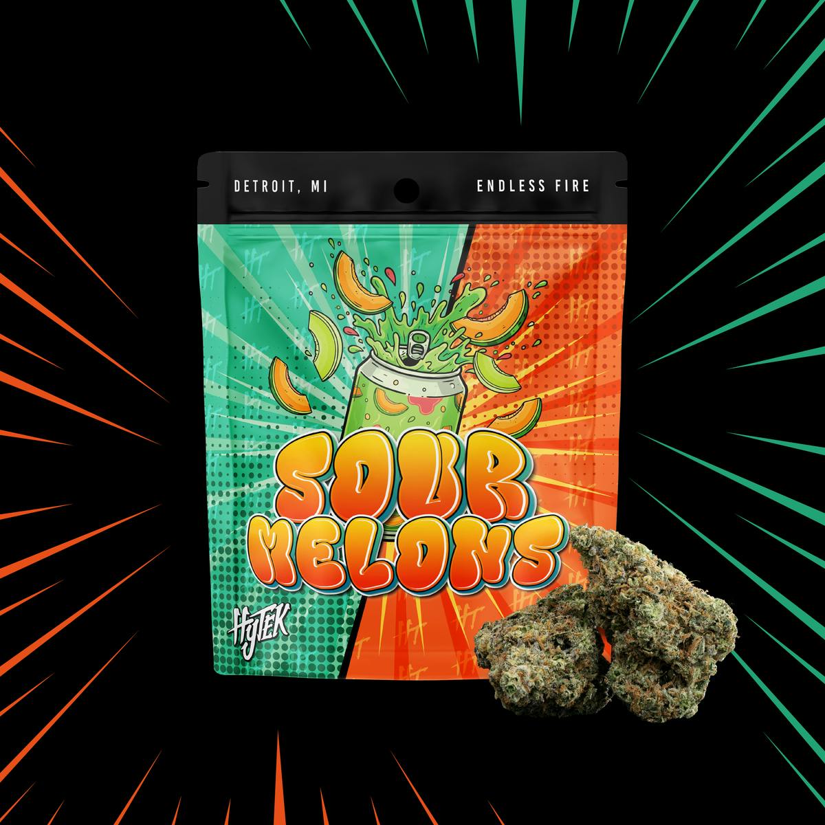 HYTEK | SOUR MELONS | PREPACKED 1/8th | 3.5g by Hytek
