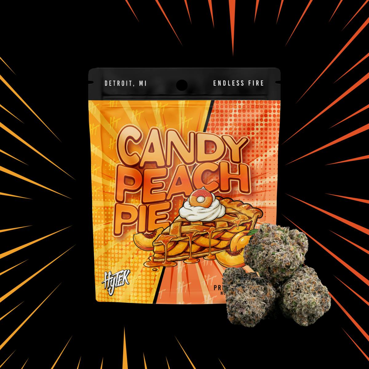 HYTEK | CANDY PEACH PIE | 1/8th PRE-PACK | 3.5g by Hytek