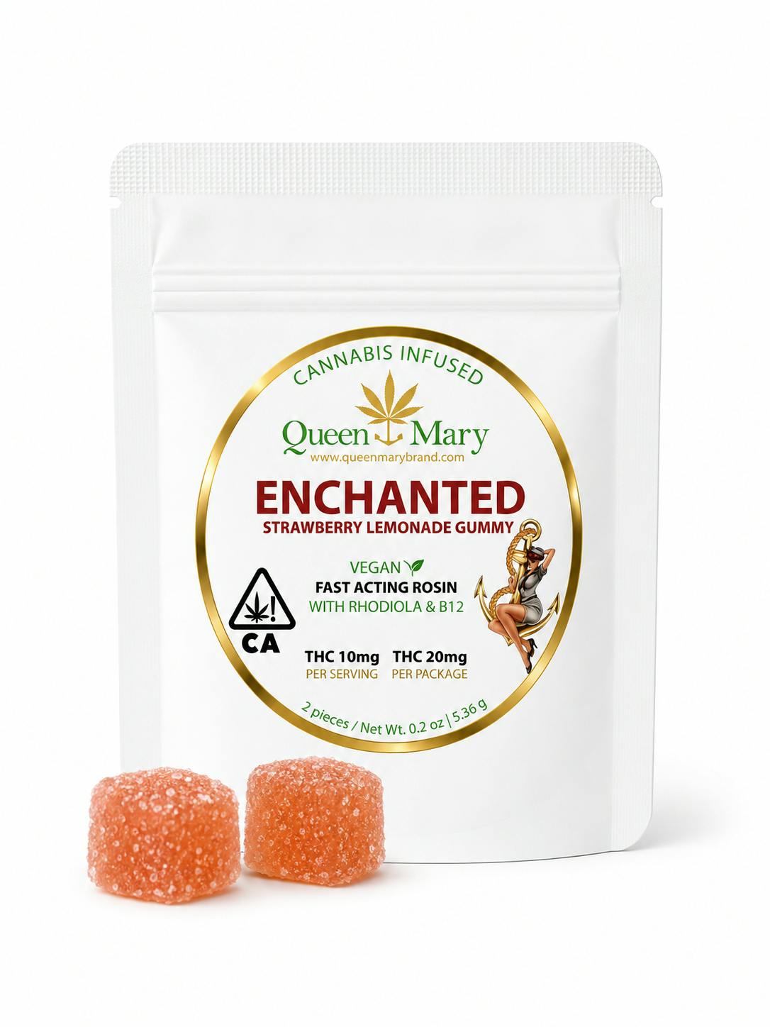 ENCHANTED – Mood + Focus Live Rosin Gummy 2-Pack (20mg THC): Try It