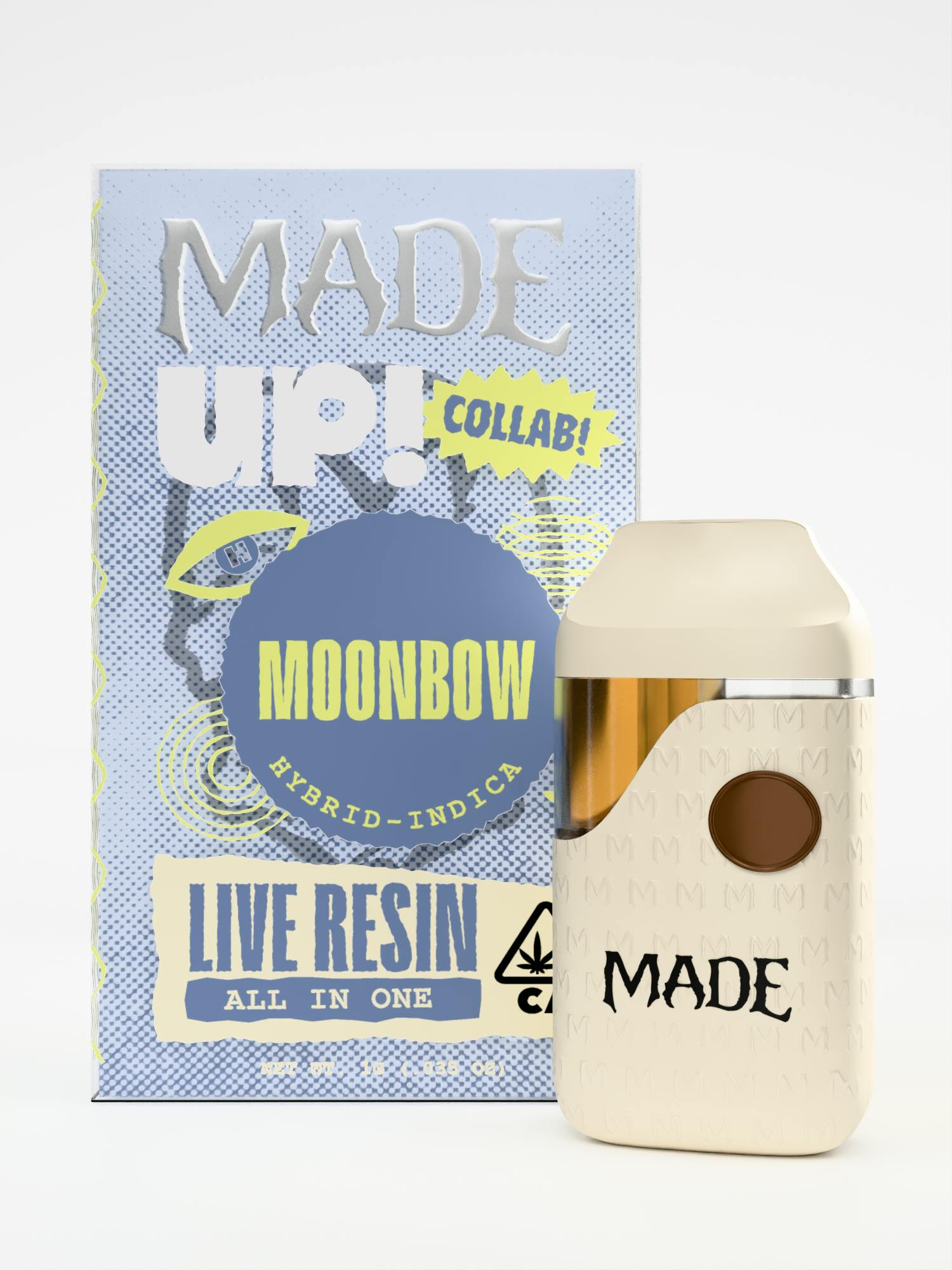MADE x UP! | Moonbow | Live Resin Disposable | 1g