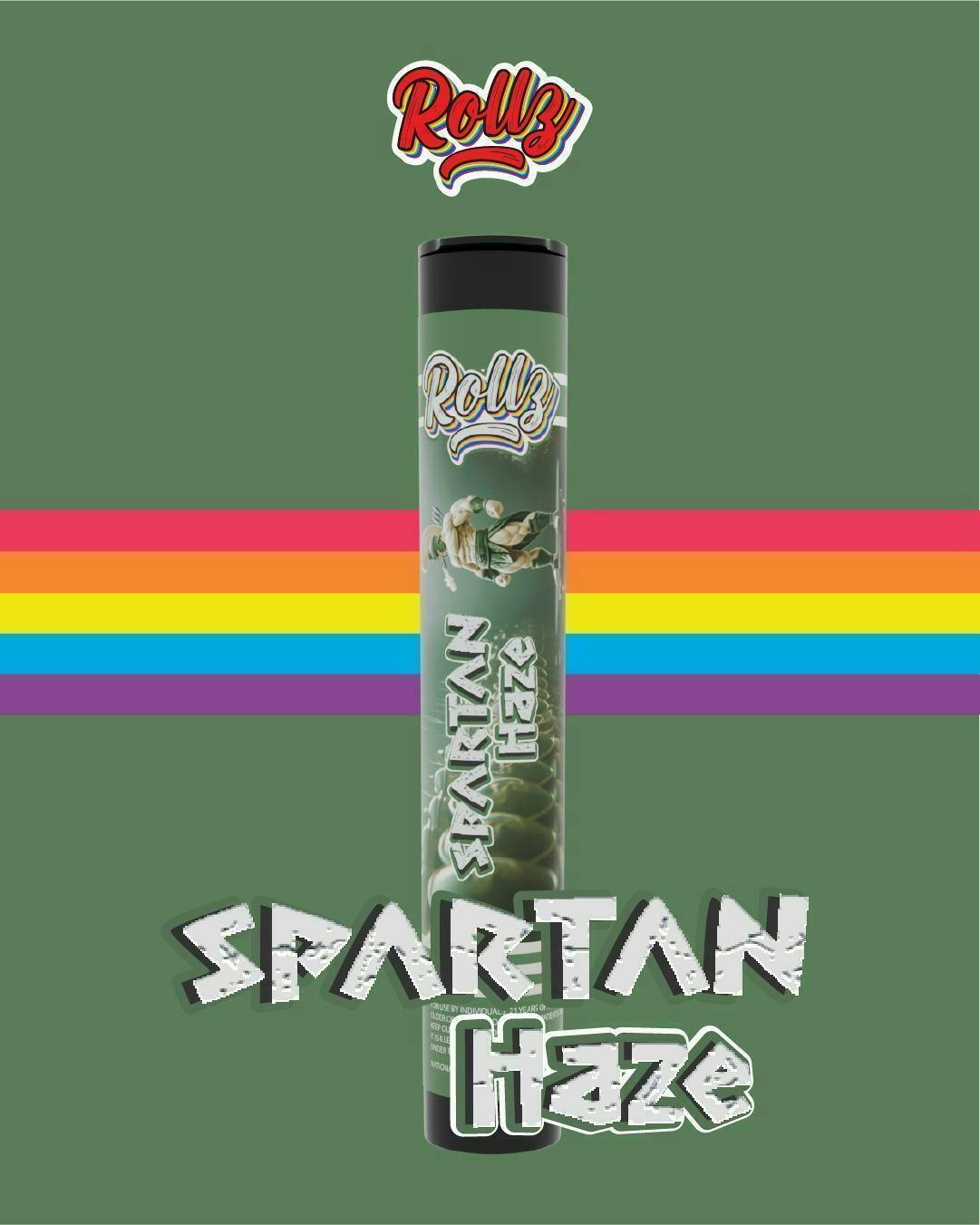Rollz | 1g Pre-Roll - Spartan Haze by Rollz