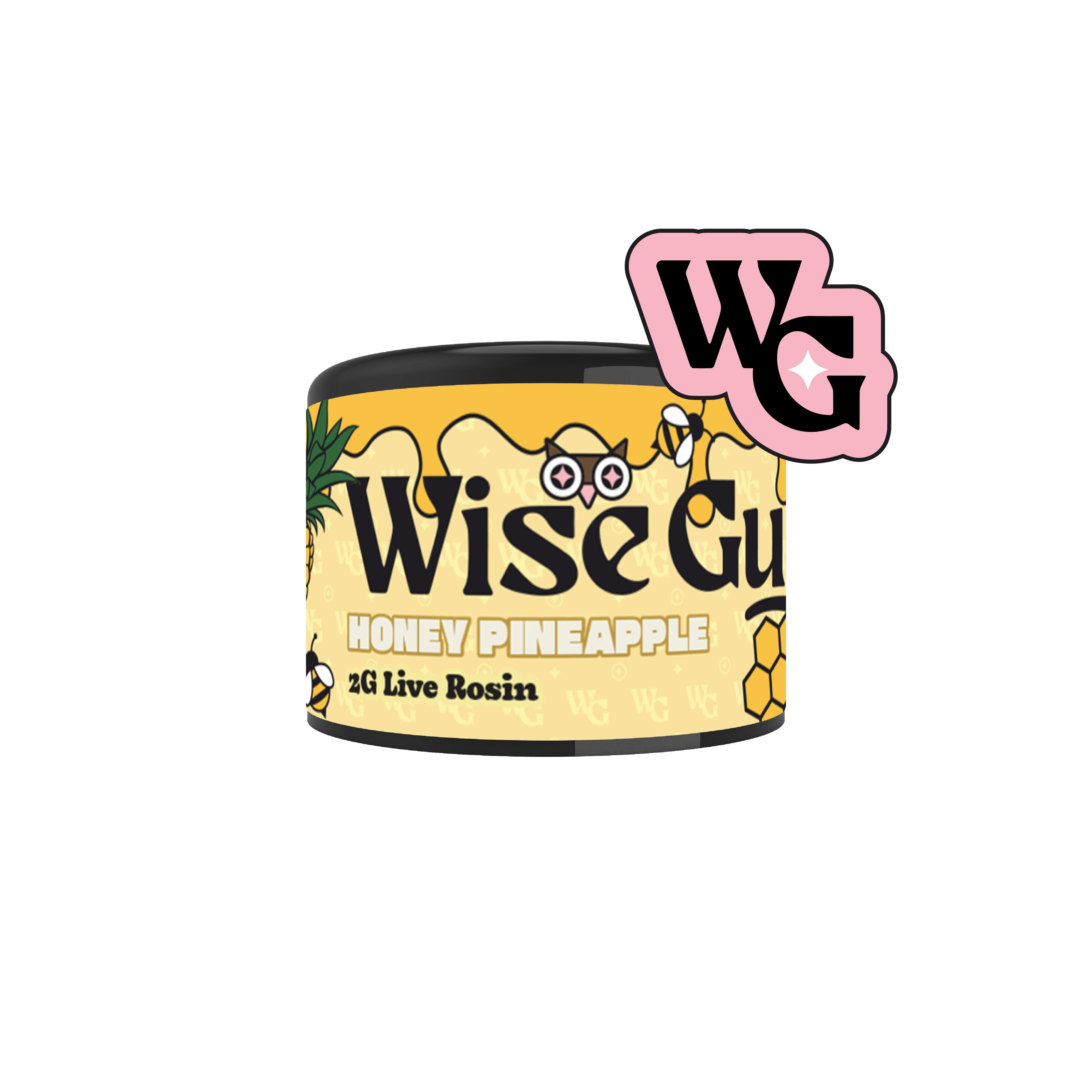 Honey Pineapple | Live Rosin | 2g by Wise Guys