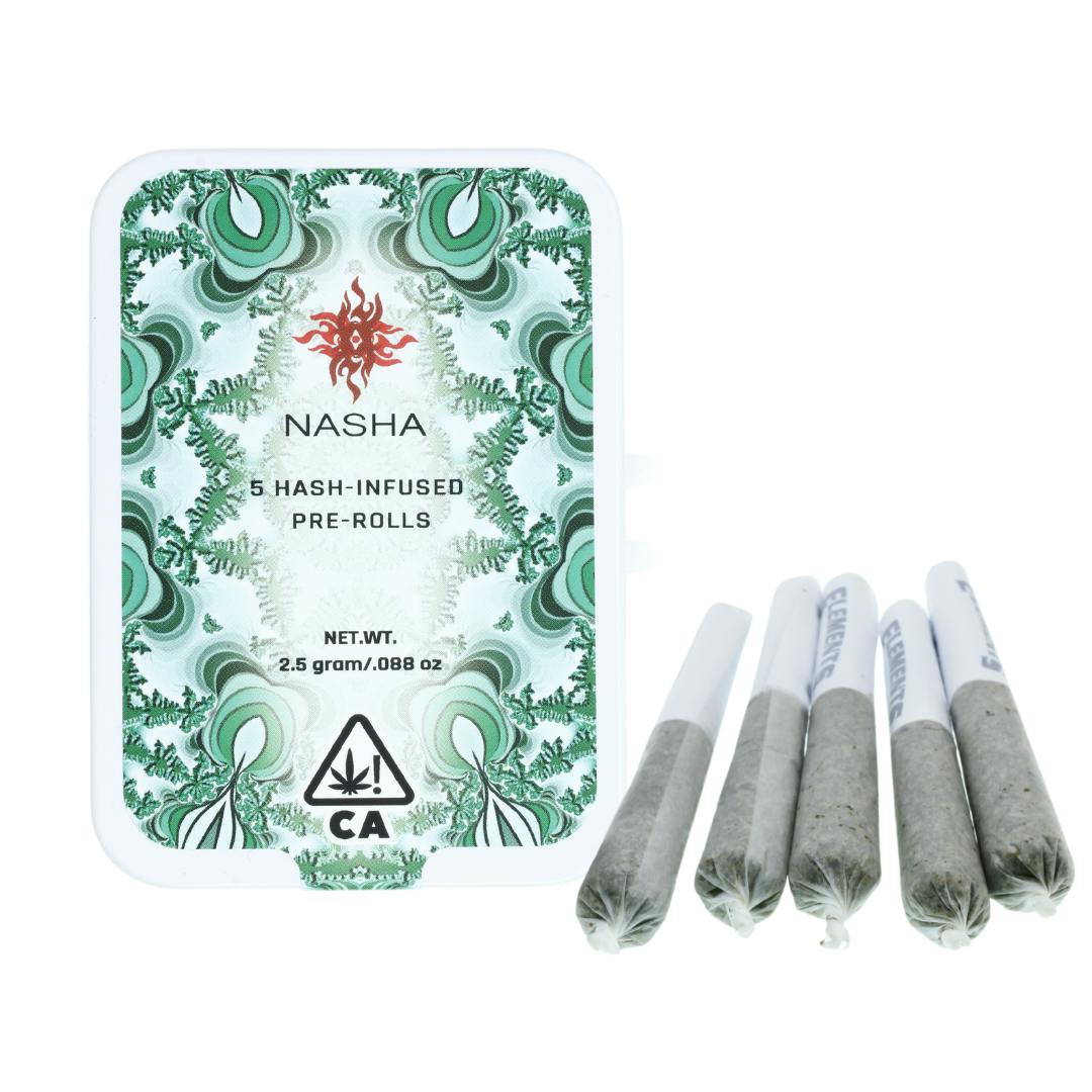 PB Kush x G Tank Hash Infused Prerolls 5 Pack (I)