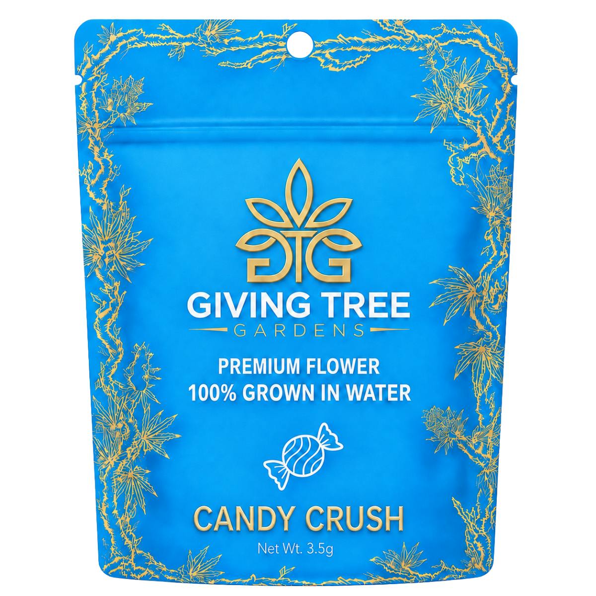 Candy Crush – 3.5G Pre-Pack Flower | 100% WATER GROWN • TRUE HYDRO by Giving Tree Gardens