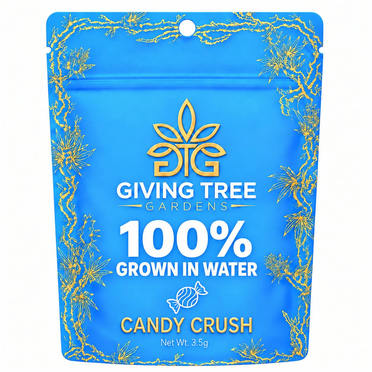 Candy Crush – 3.5G Pre-Pack Flower | 100% WATER GROWN • TRUE HYDRO by Giving Tree Gardens