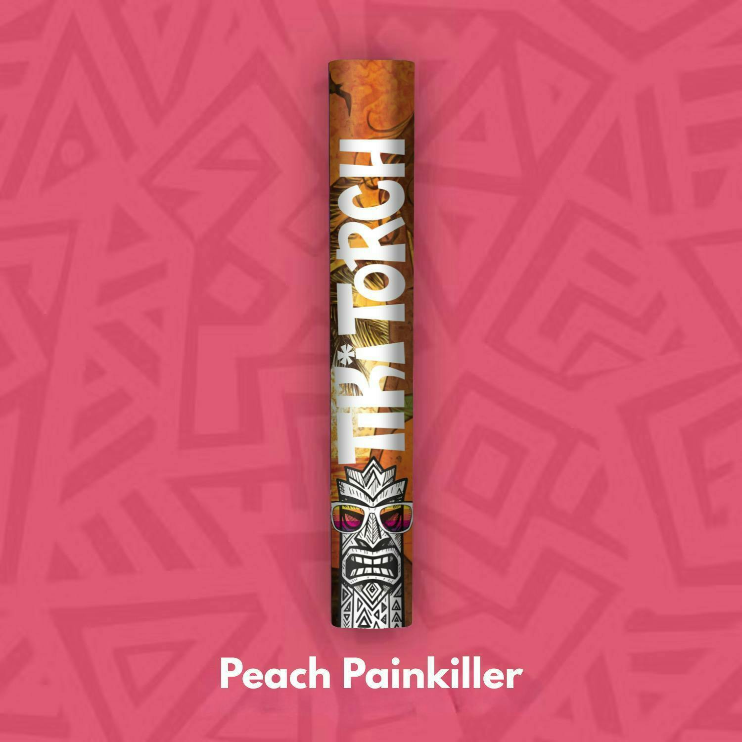 Peach Painkiller | Tiki Torch Infused Joint | 1.2g by Candela