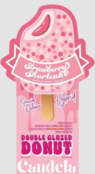 Strawberry Shortcake | Double Glazed Donut Infused Joint | 1.5g by Candela