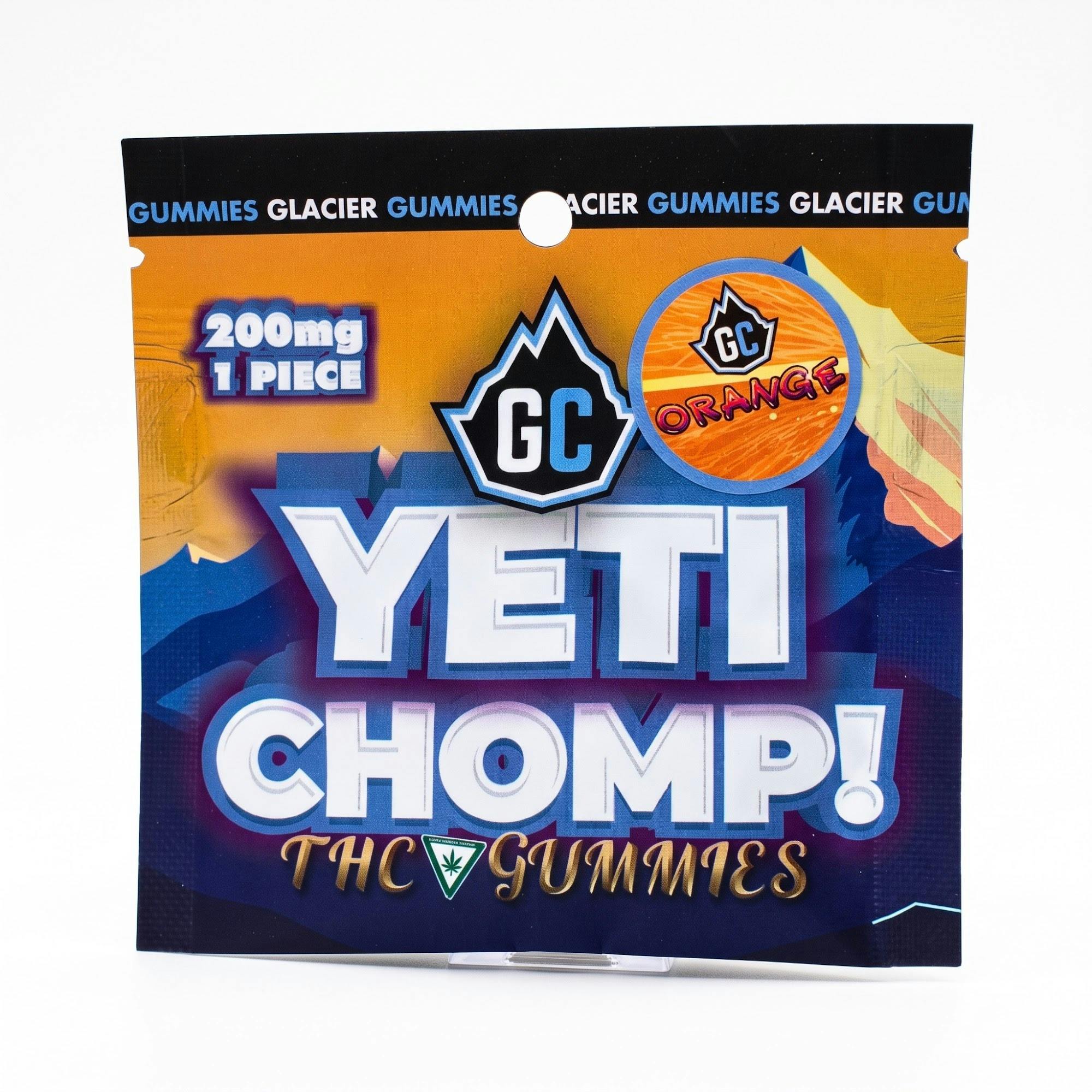Orange | Yeti Chomp | 1x200mg