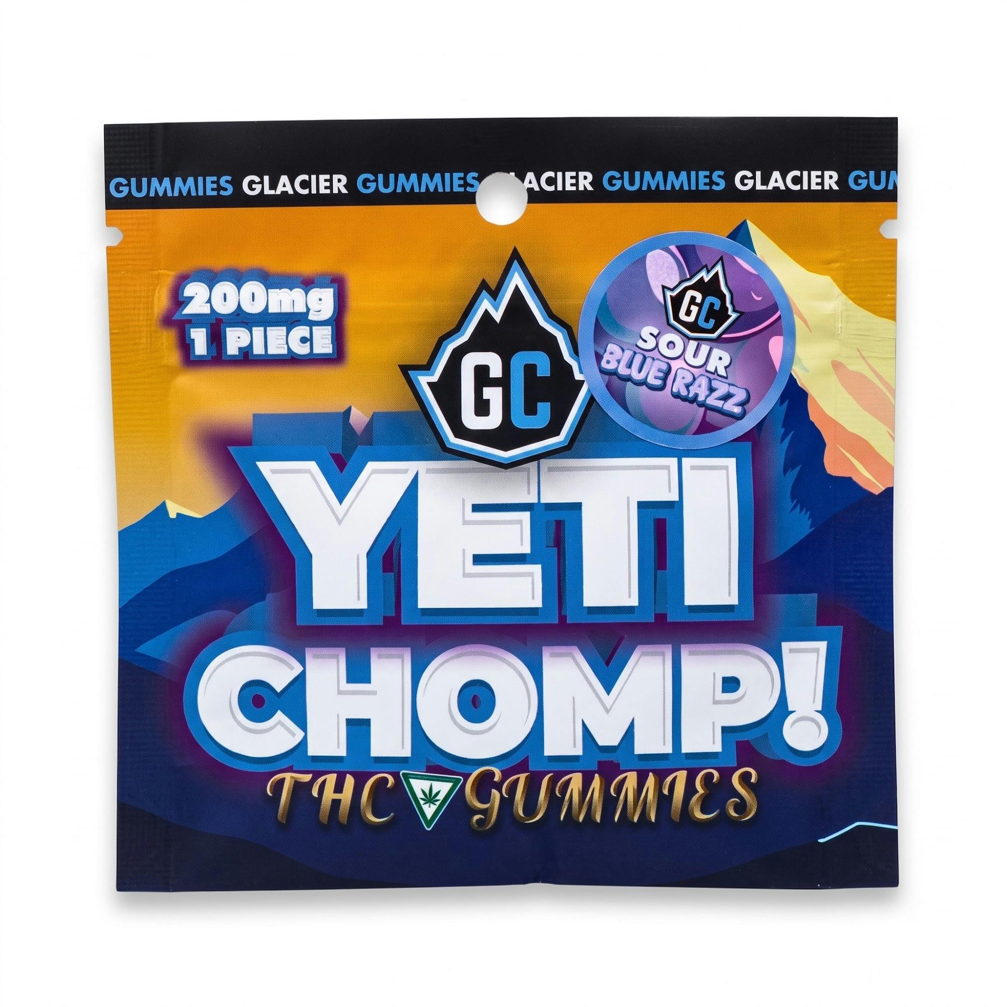 Sour Blue Razz | Yeti Chomp | 1x200mg