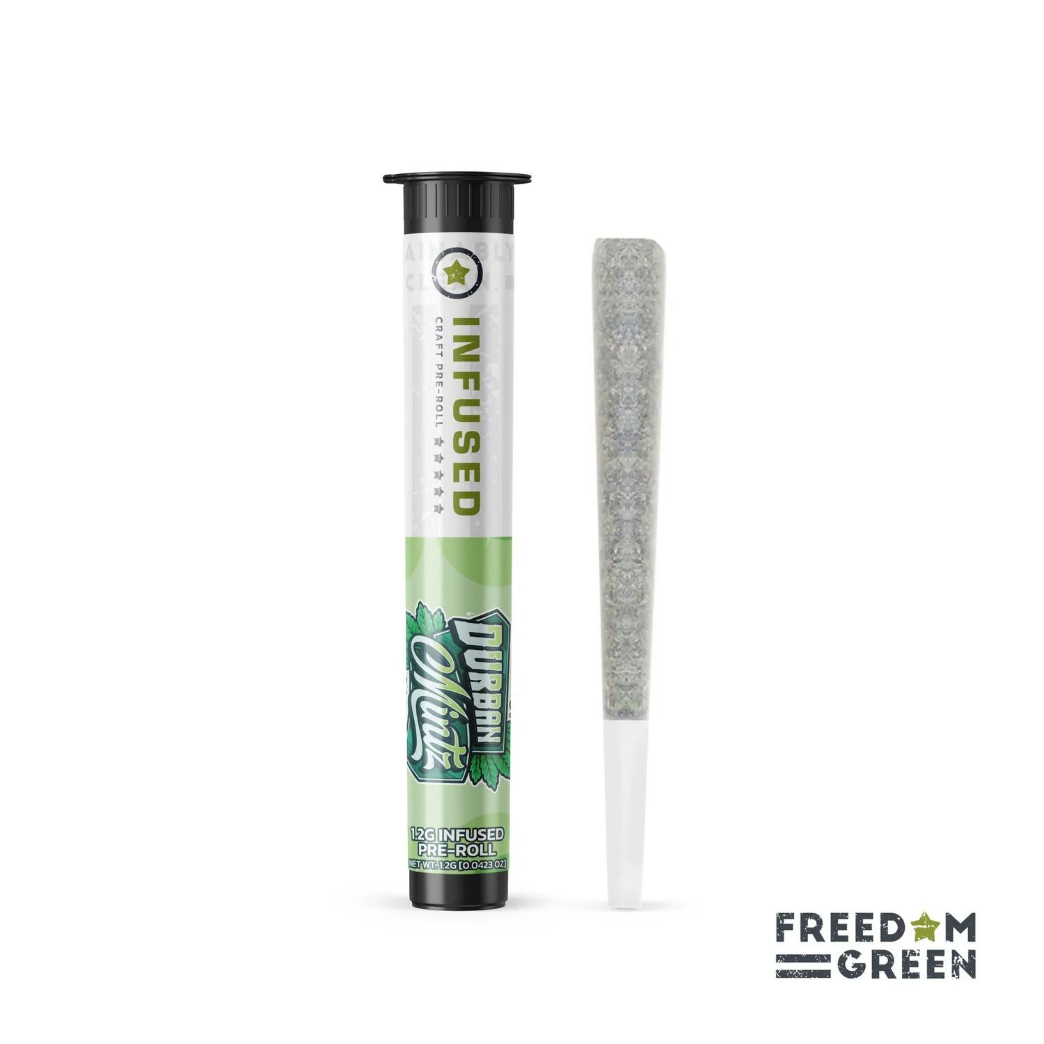Durban Mintz | Infused Joint | 1.2g by Freedom Green