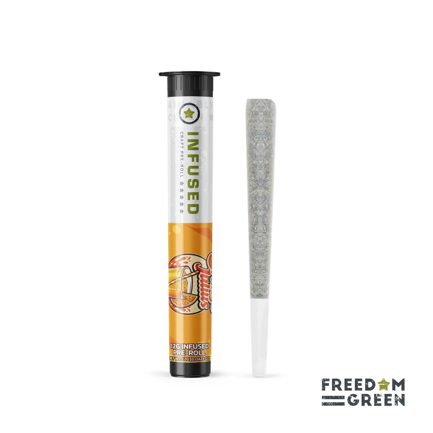 Orange Julius | Infused Joint | 1.2g by Freedom Green