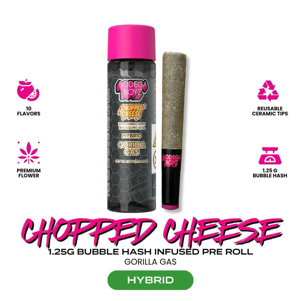 Gorilla Gas | Chopped Cheese Infused Joint | 1.25g