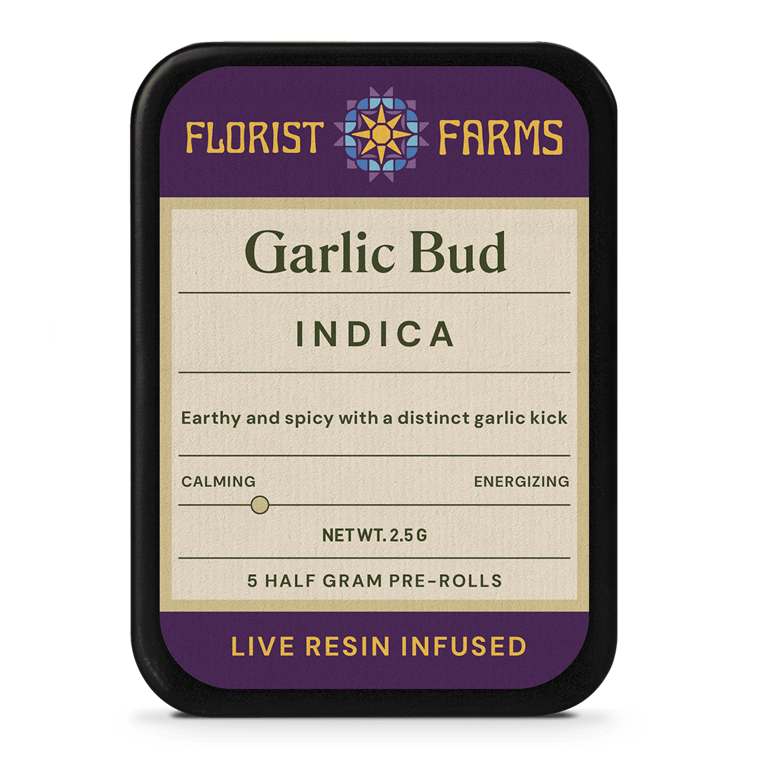 Garlic Bud | Live Resin Infused Minis | 0.5g each | 5pk
