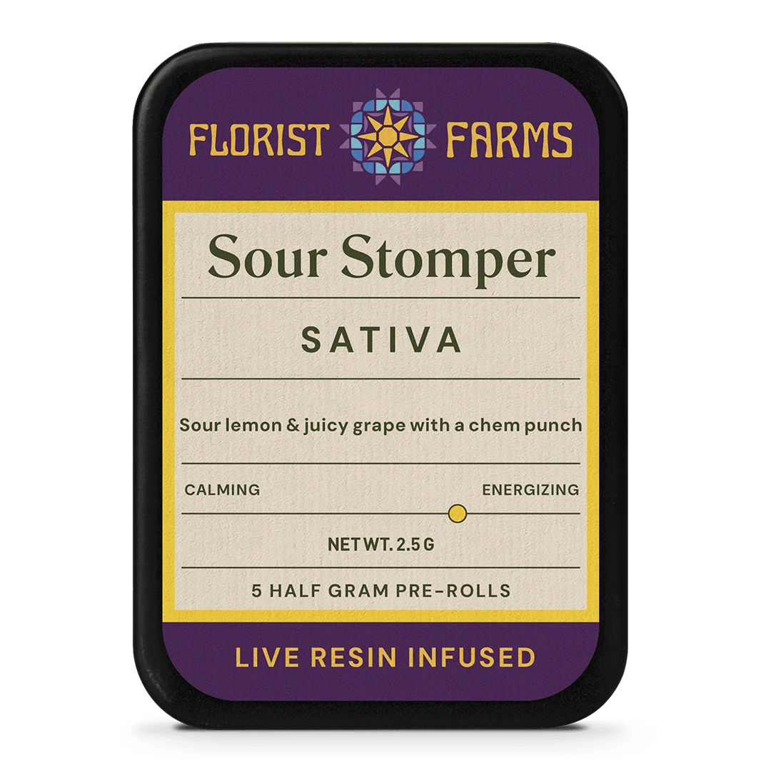 Sour Stomper | Live Resin Infused Minis | 0.5g each | 5pk