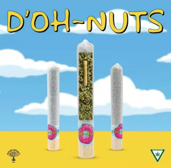 D'oh Nuts | Super Springfield Haze | Infused Joint | 1.6g