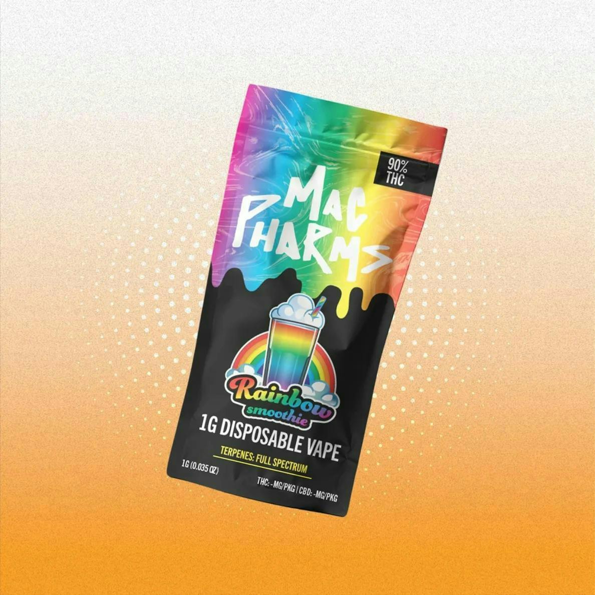 Rainbow Smoothie | Disposable | 1g by Mac Pharms