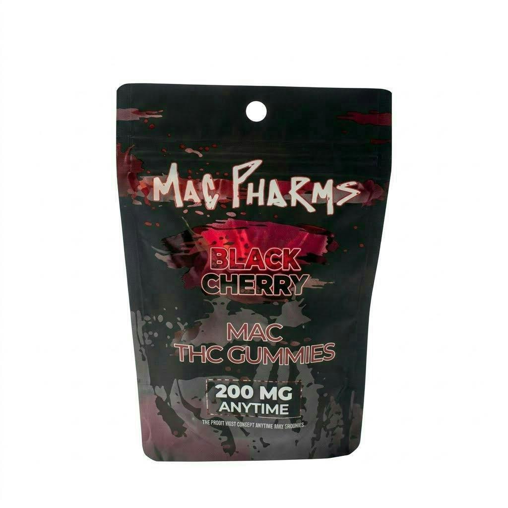 Black Cherry Gummies | 200mg | 4ct | 50mg/ea at High Profile - Muskegon