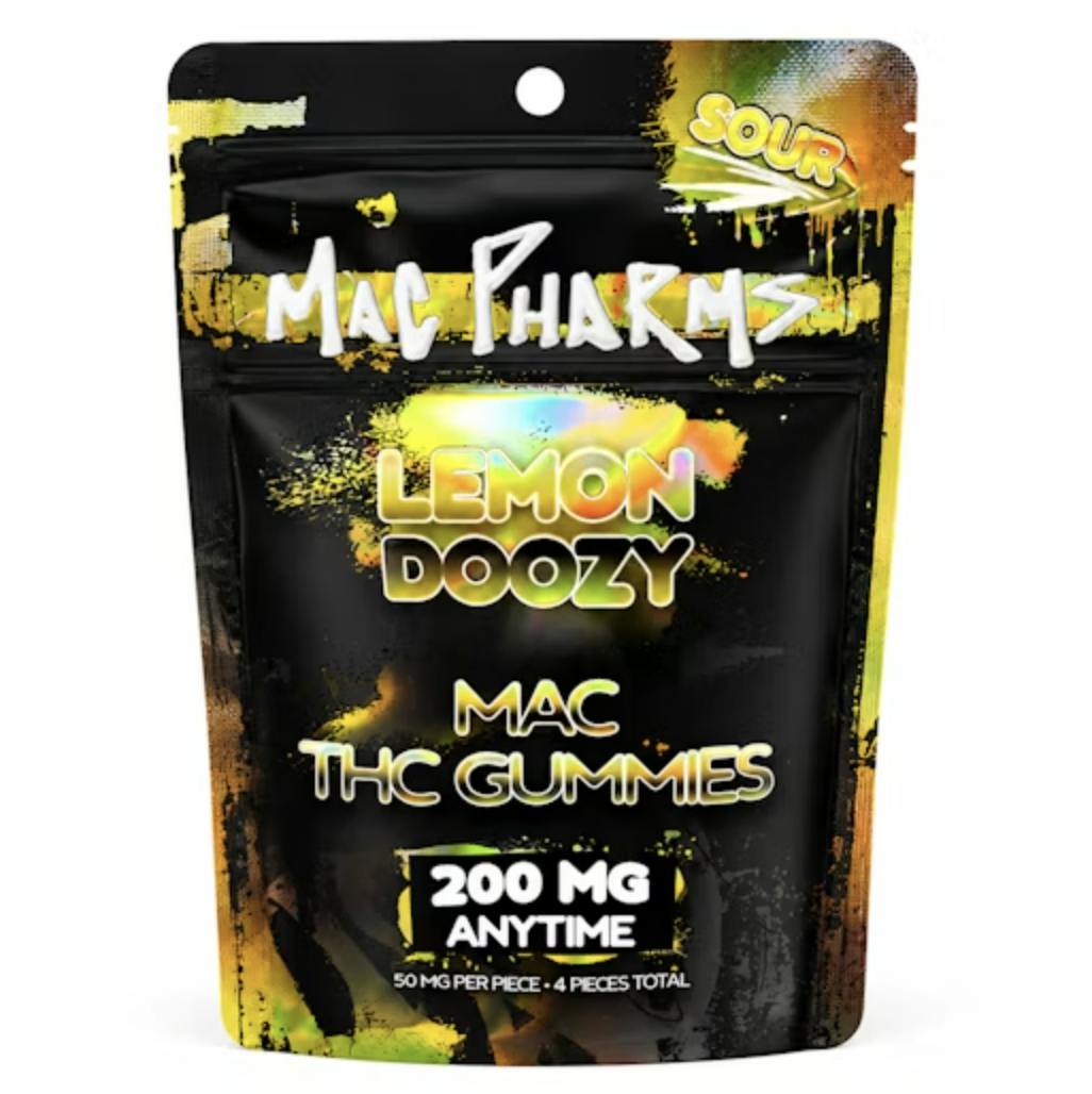 Lemon Doozy Gummies | 200mg | 4ct | 50mg/ea at High Profile - Muskegon