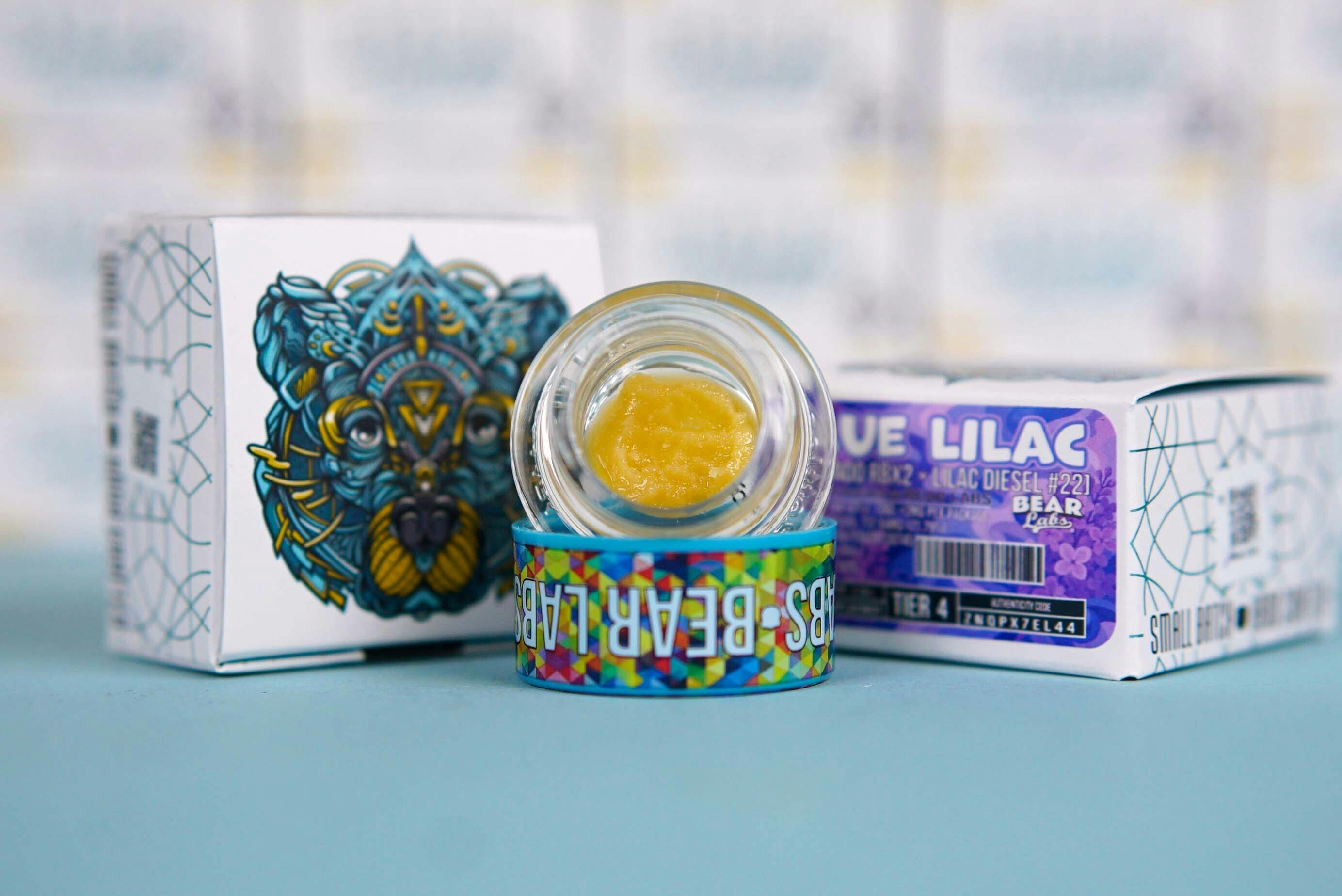 BEAR Labs - Blue Lilac - Cured Resin Budder Tier 4