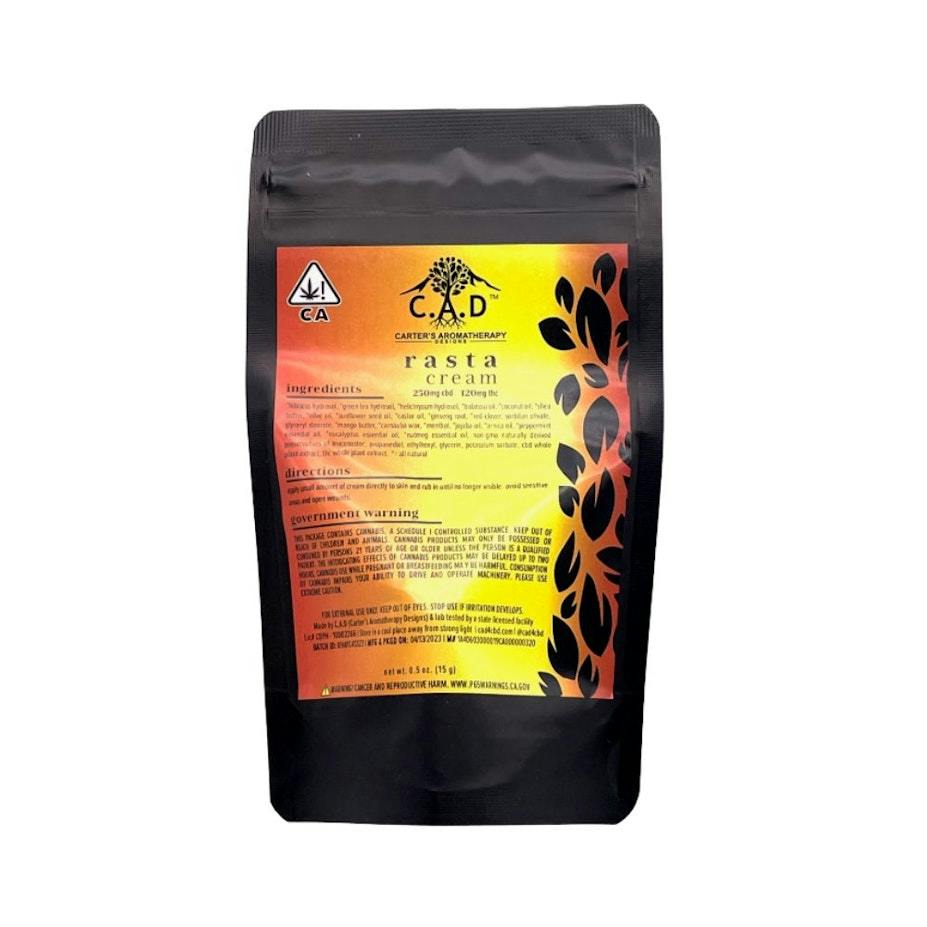 Rasta Pain Cream | CBD:THC 250mg:120mg | 0.5oz